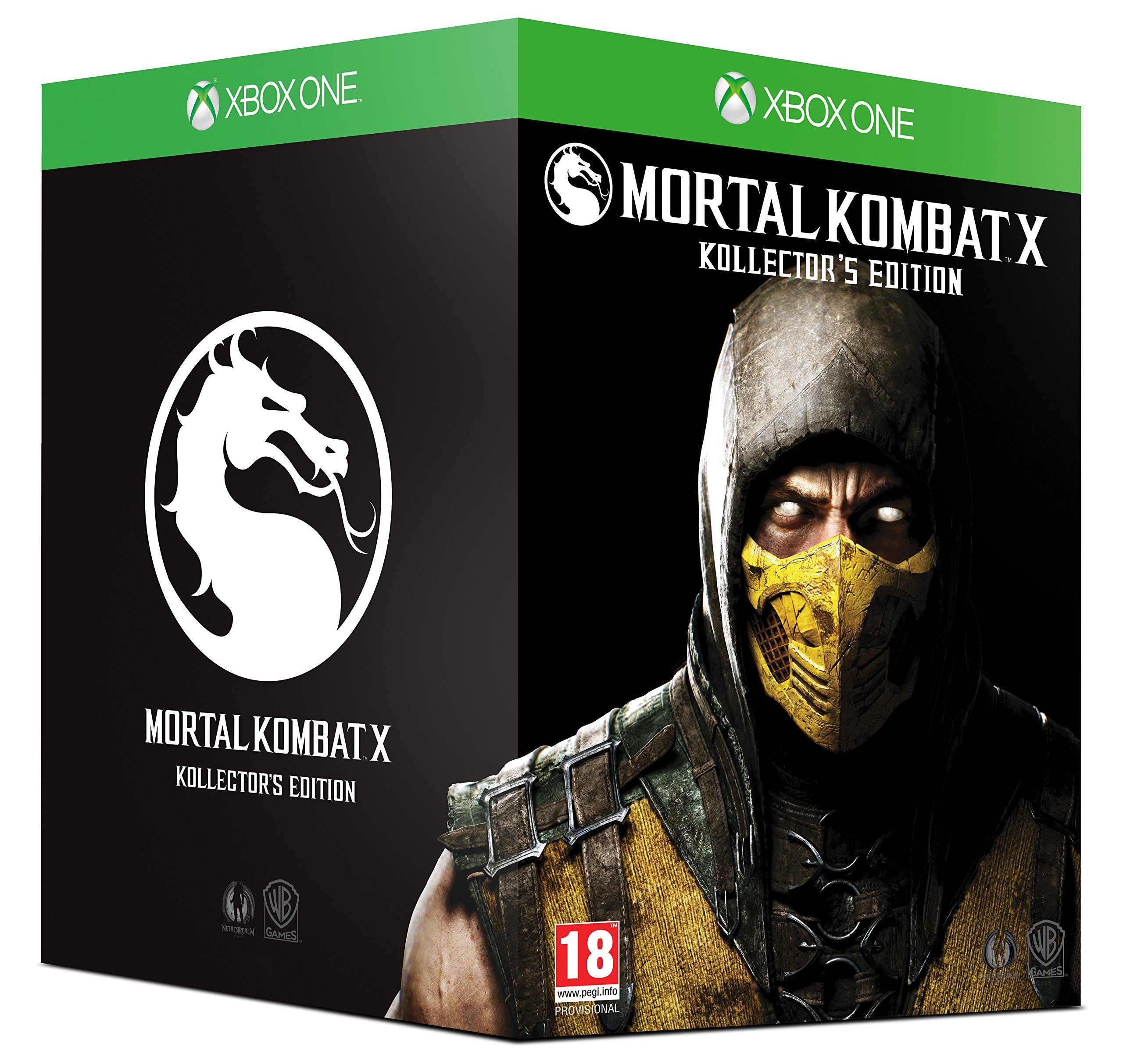 Mortal Kombat X [Collector´s Edition, inkl. Metallbox, Figur, Comicheft, Metallkarte mit Seriennummer, EU Import]