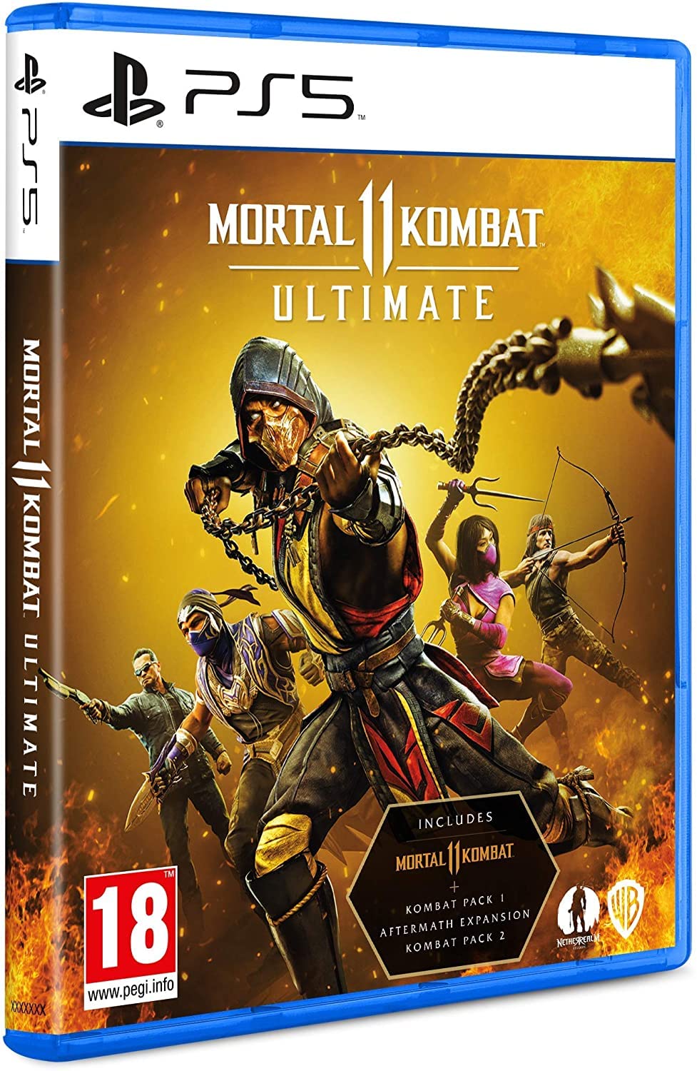 Mortal Kombat 11 [Ultimate Edition, includes Kombat Pack 1 & 2 + Aftermath Expansion, EU Import]