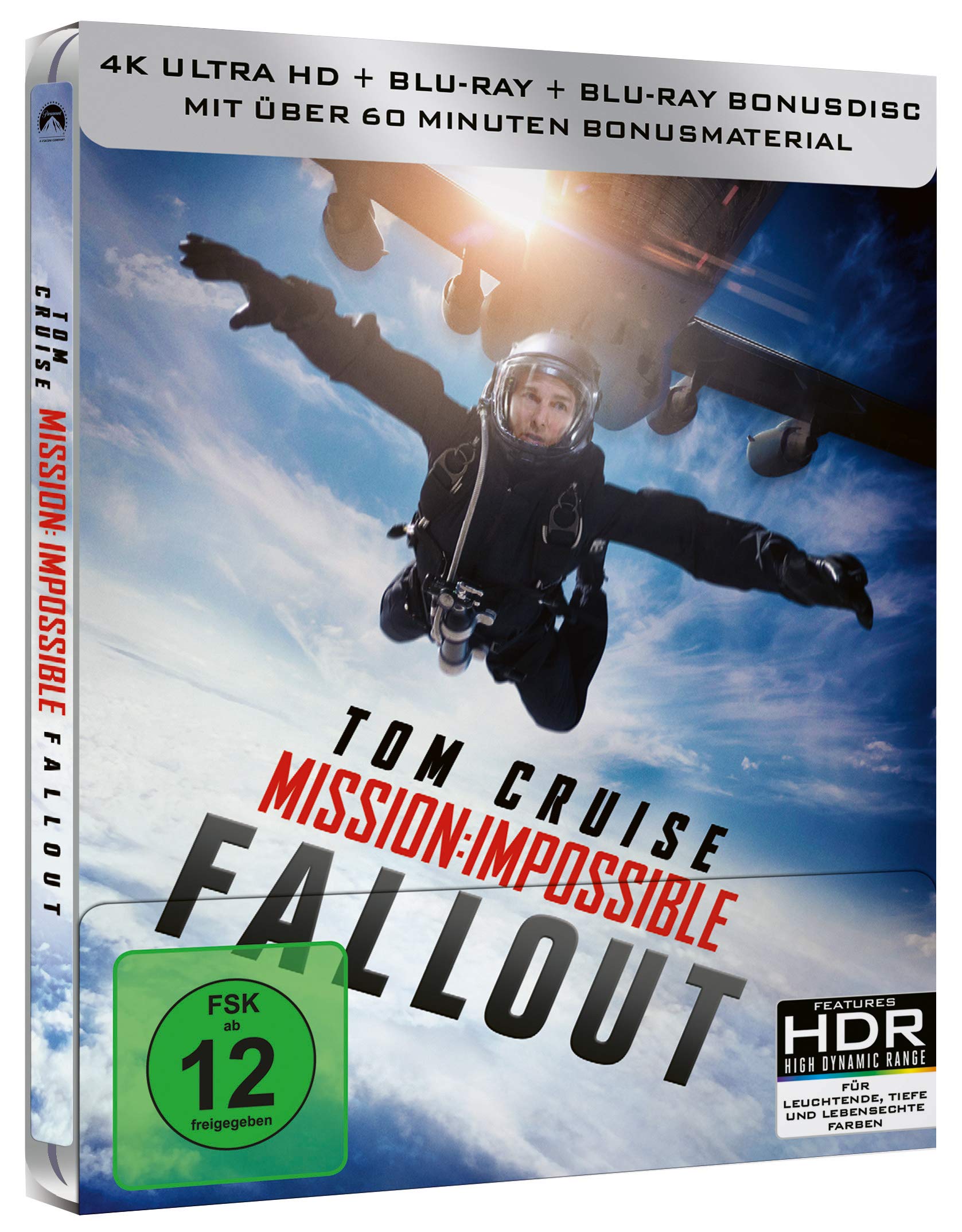 Mission: Impossible 6 - Fallout (4K UHD) Limited Steelbook (+ Blu-ray 2D)