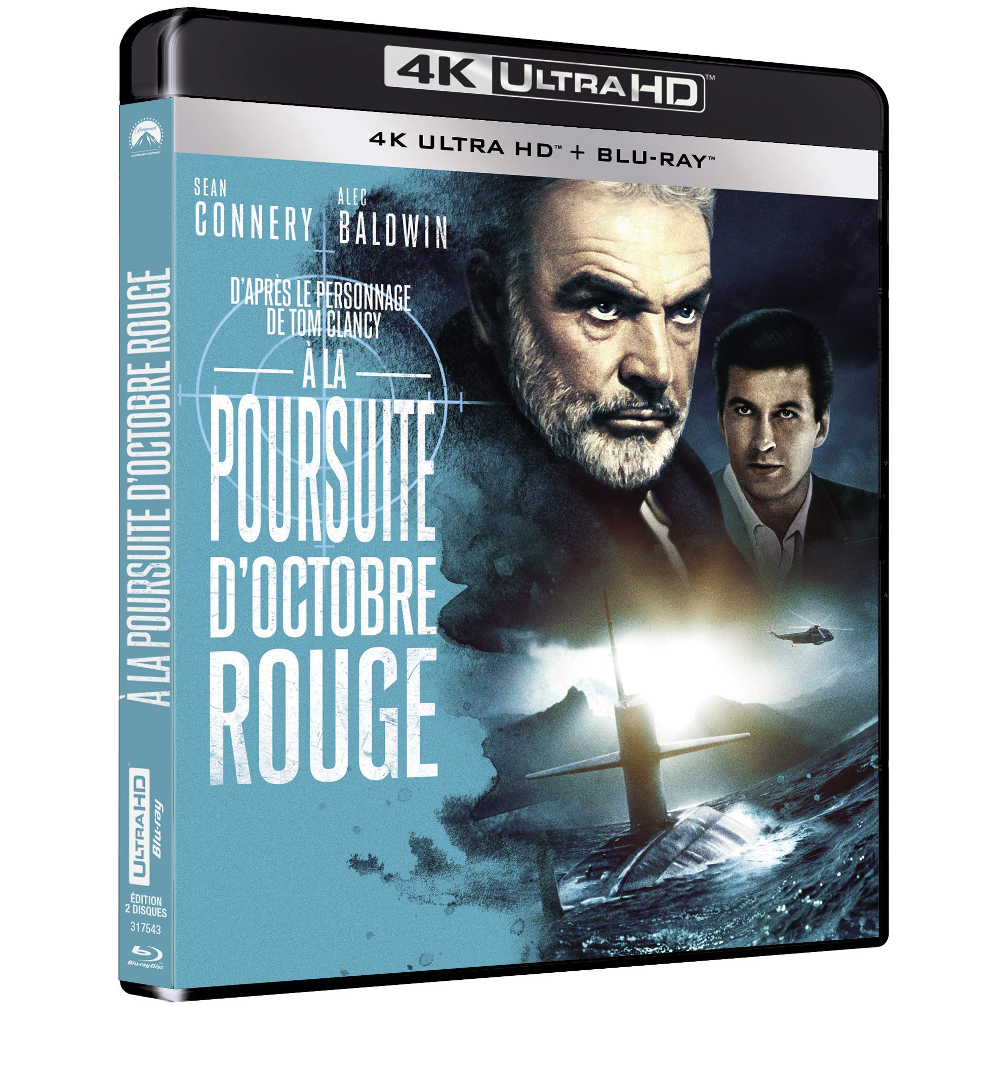 A la poursuite d'octobre rouge 4k Ultra-HD [Blu-ray] [FR Import]