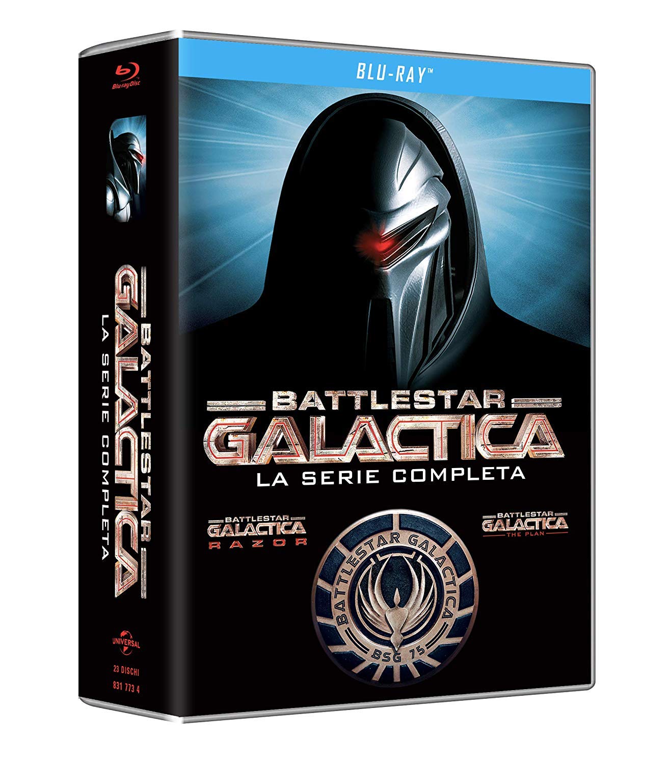 Battlestar Galactica - La Serie Completa (Ed 2018) (23 Blu-Ray) (1 BLU-RAY) [Region Free] [Blu-ray]