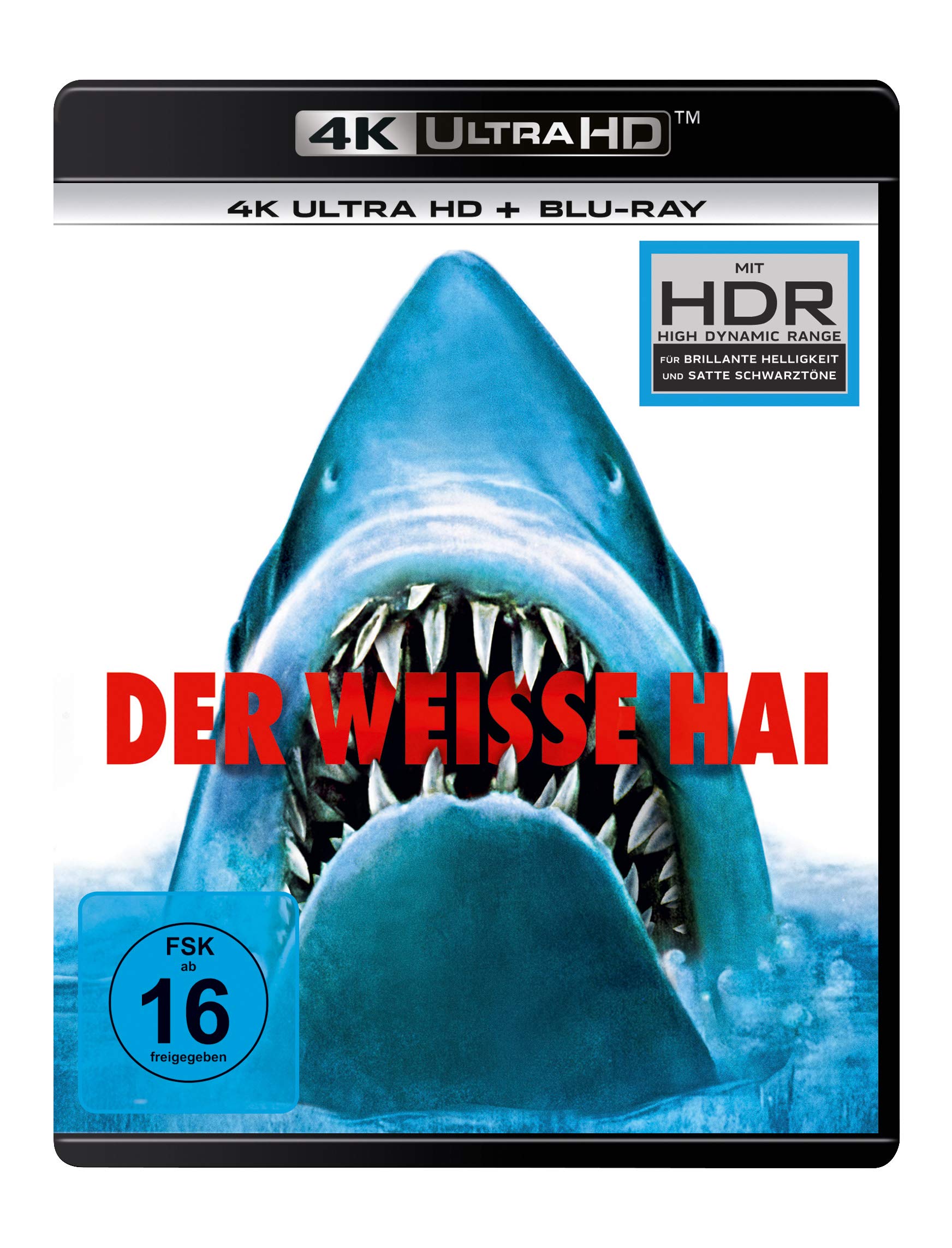 Der weiße Hai (4K Ultra-HD) (+ Blu-ray 2D)