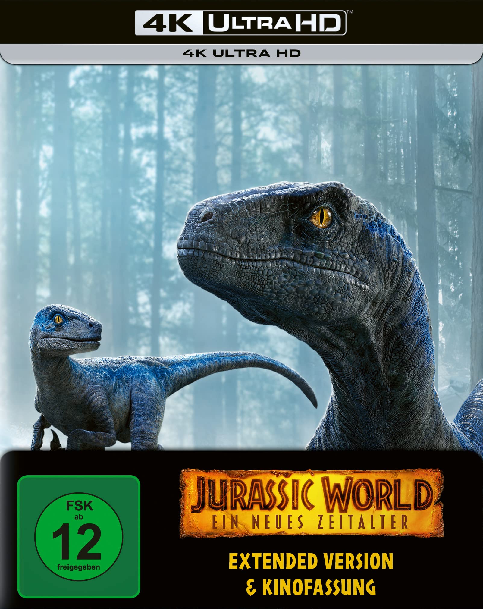 Jurassic World: Ein neues Zeitalter - 4K UHD - Steelbook