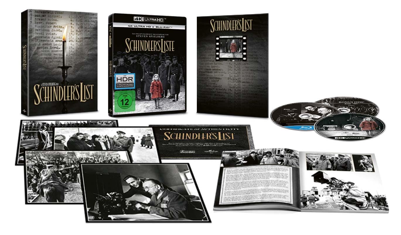 Schindlers Liste - 4K UHD - Deluxe Edition