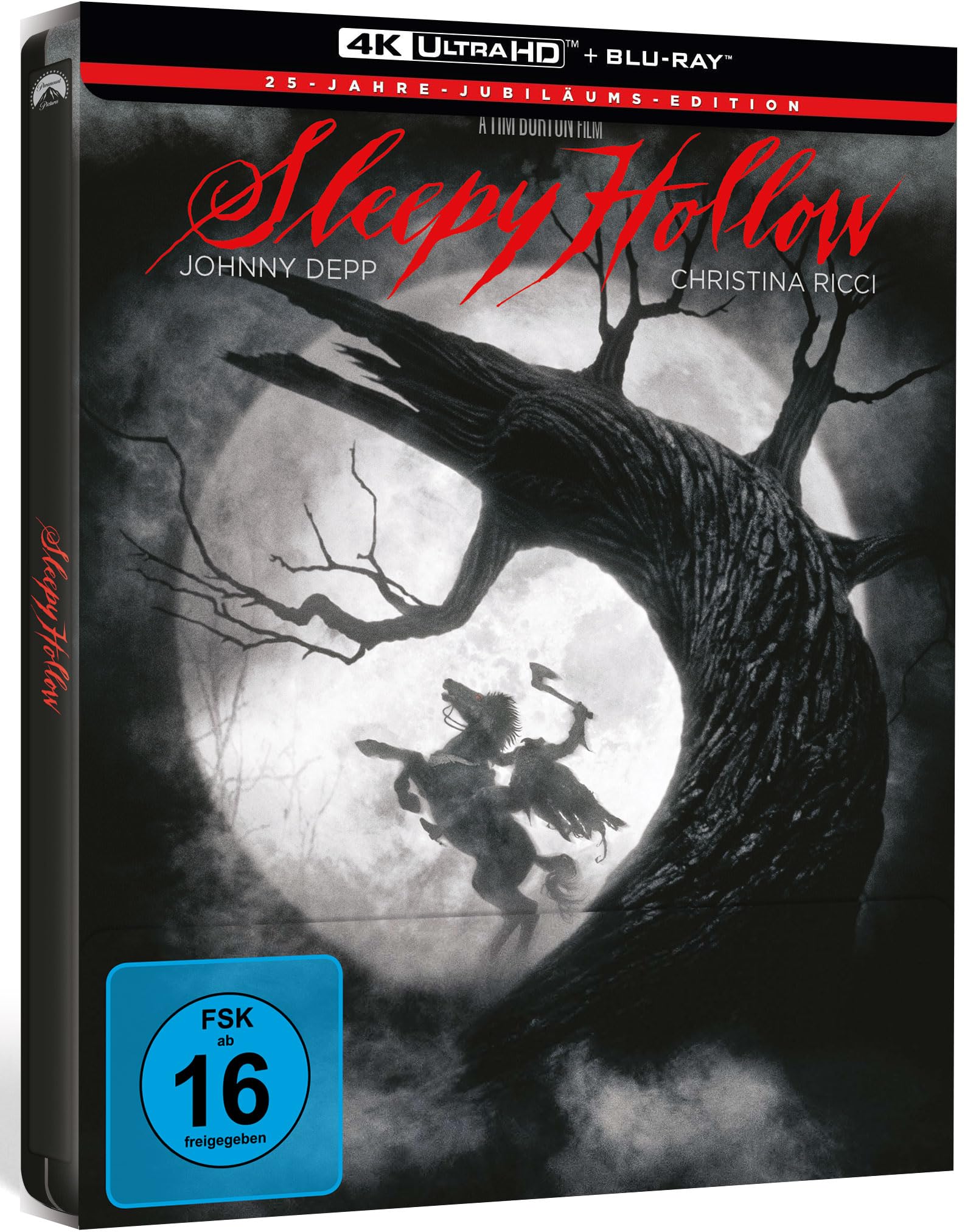 Sleepy Hollow - Limited Steelbook [4K Ultra HD] + [Blu-ray]