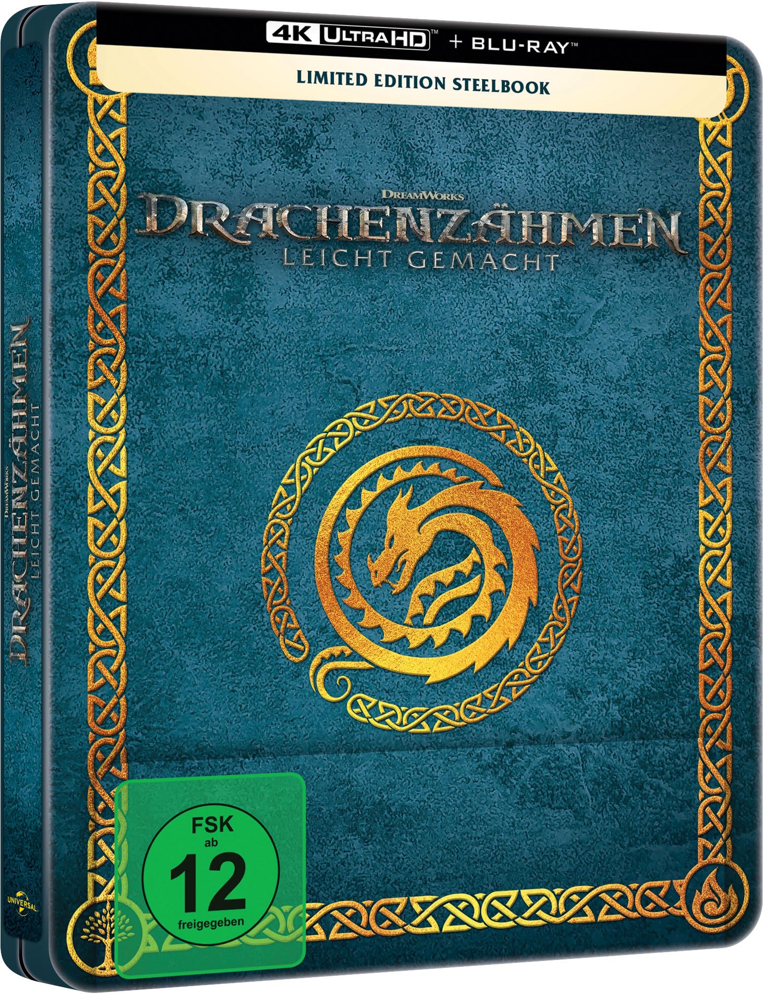 Drachenzähmen leicht gemacht - Limited Steelbook (4K UHD + Blu-ray)