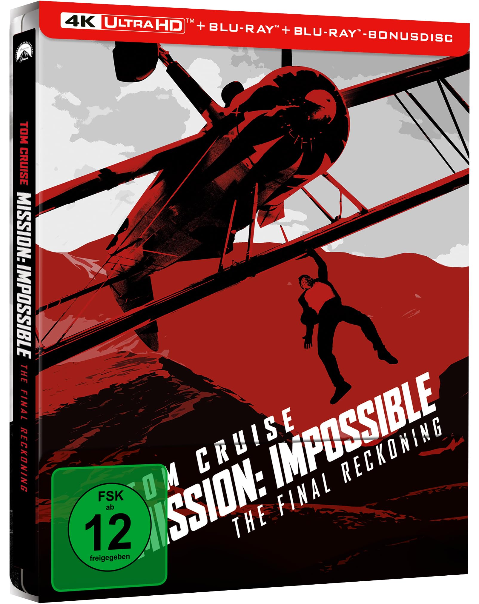 Mission: Impossible - The Final Reckoning – Limited Steelbook [4K UHD + Blu-ray + Bonus Blu-ray]