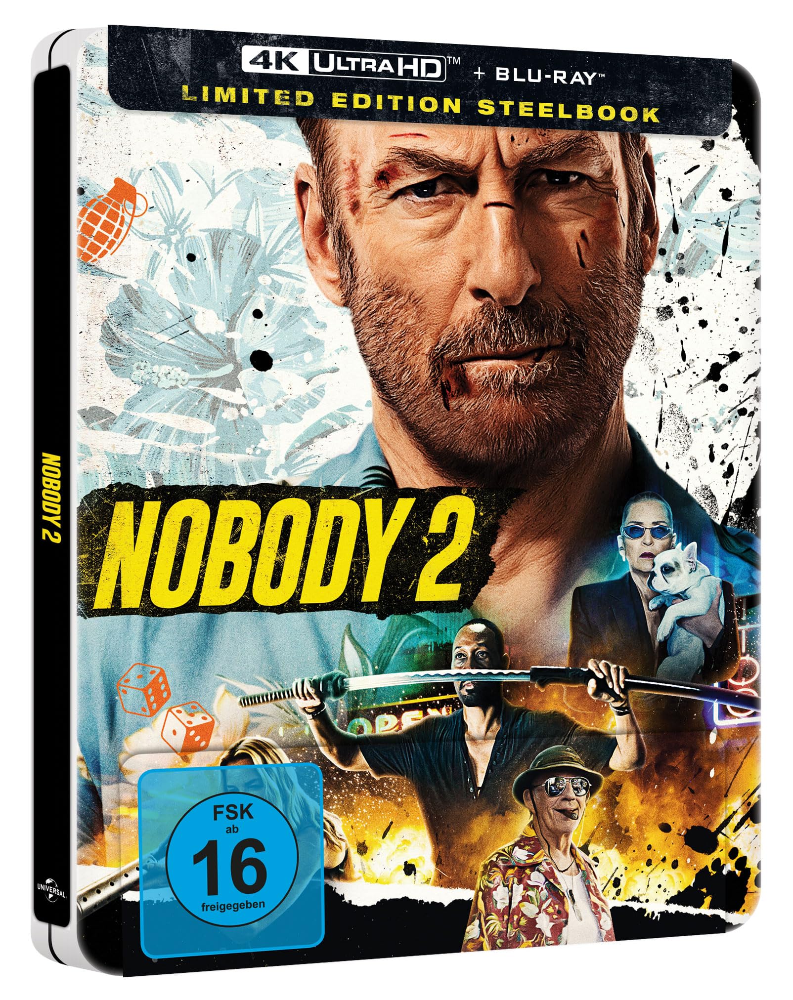 Nobody 2 - Limited Steelbook [4K Ultra HD] + [Blu-ray]