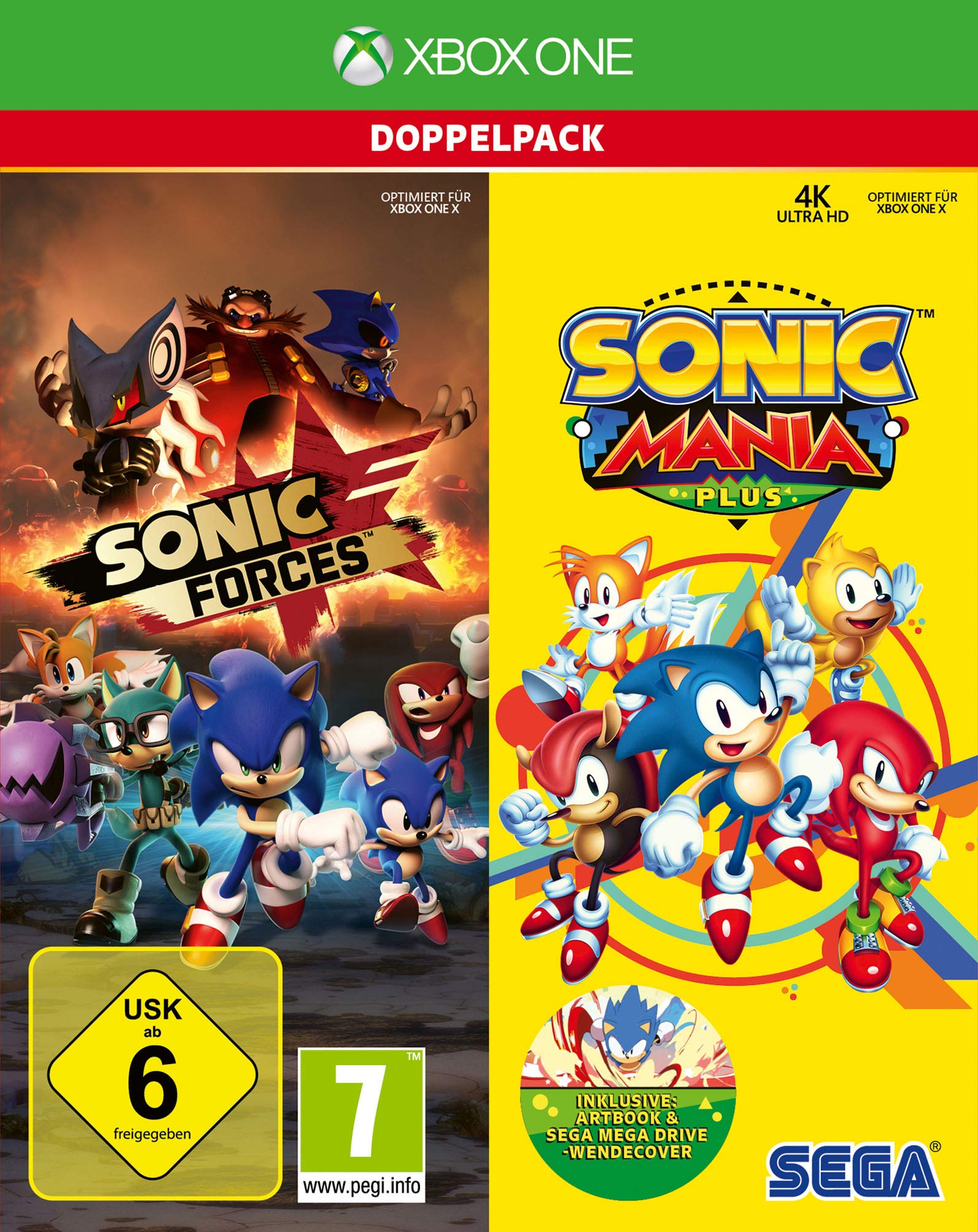 Sonic Mania Plus & Sonic Forces Double Pack
