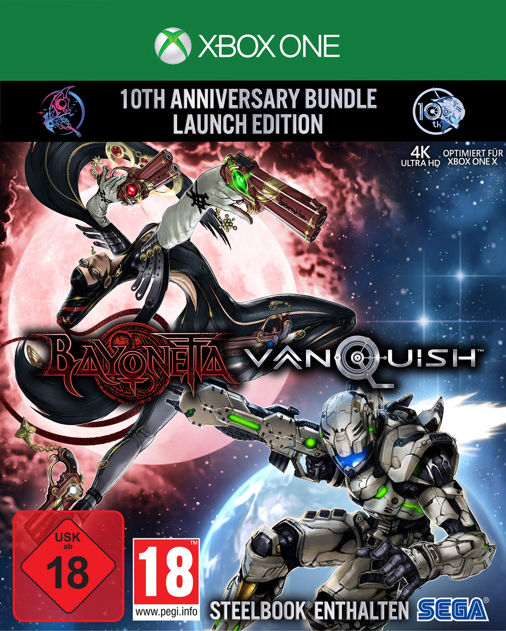 Bayonetta & Vanquish 10th Anniversary Bundle Limited Edition