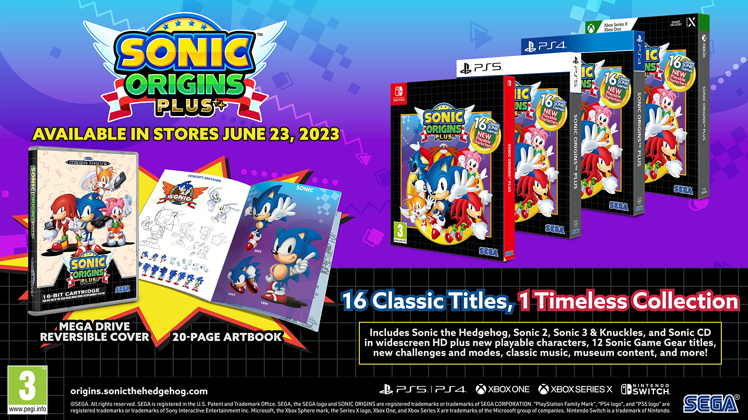Sonic Origins Plus [Import]