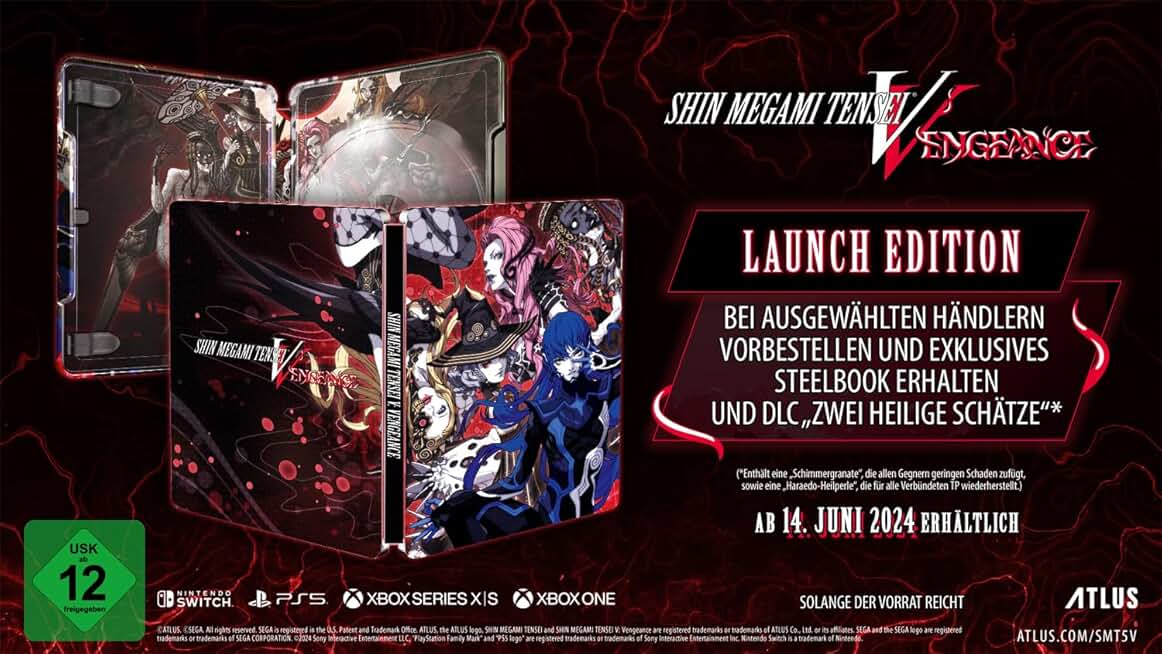 Shin Megami Tensei V: Vengeance [Launch Edition inkl. Steelbook]