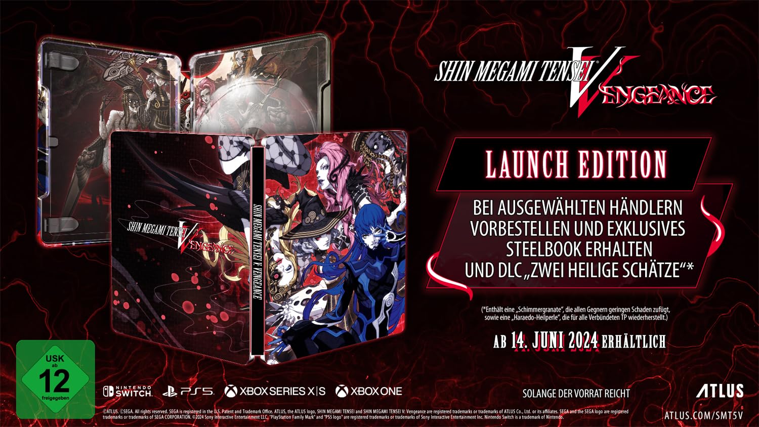Shin Megami Tensei V: Vengeance [Launch Edition inkl. Steelbook]
