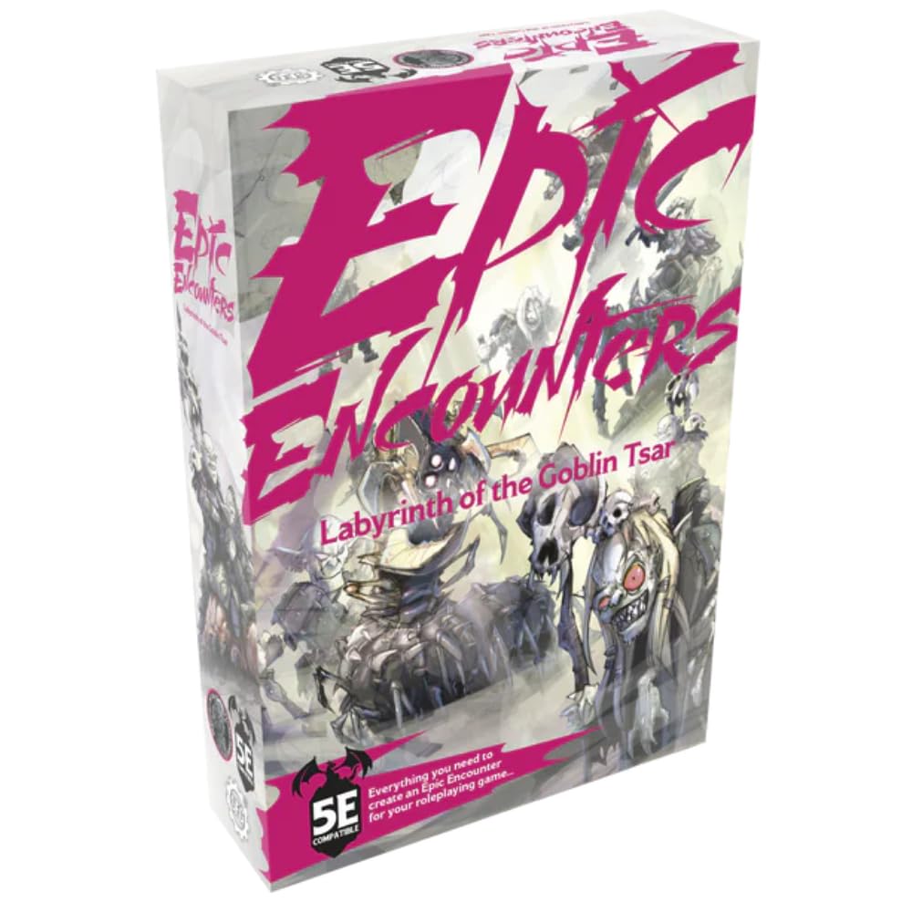 Steamforged Epic Encounters: Labyrinth of The Goblin Tsar - 5E Compatible