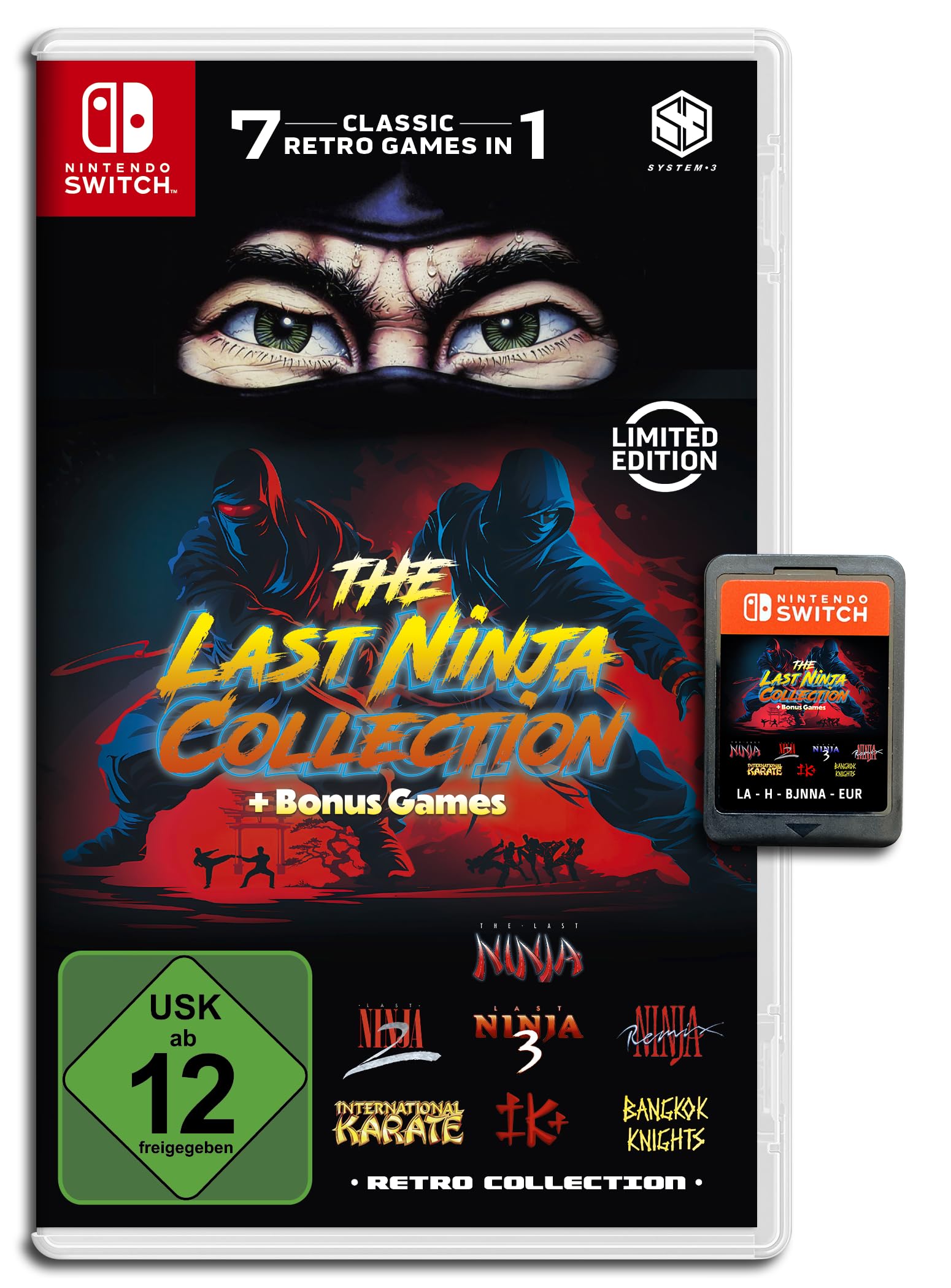 The Last Ninja Collection + Bonus Games USK NS