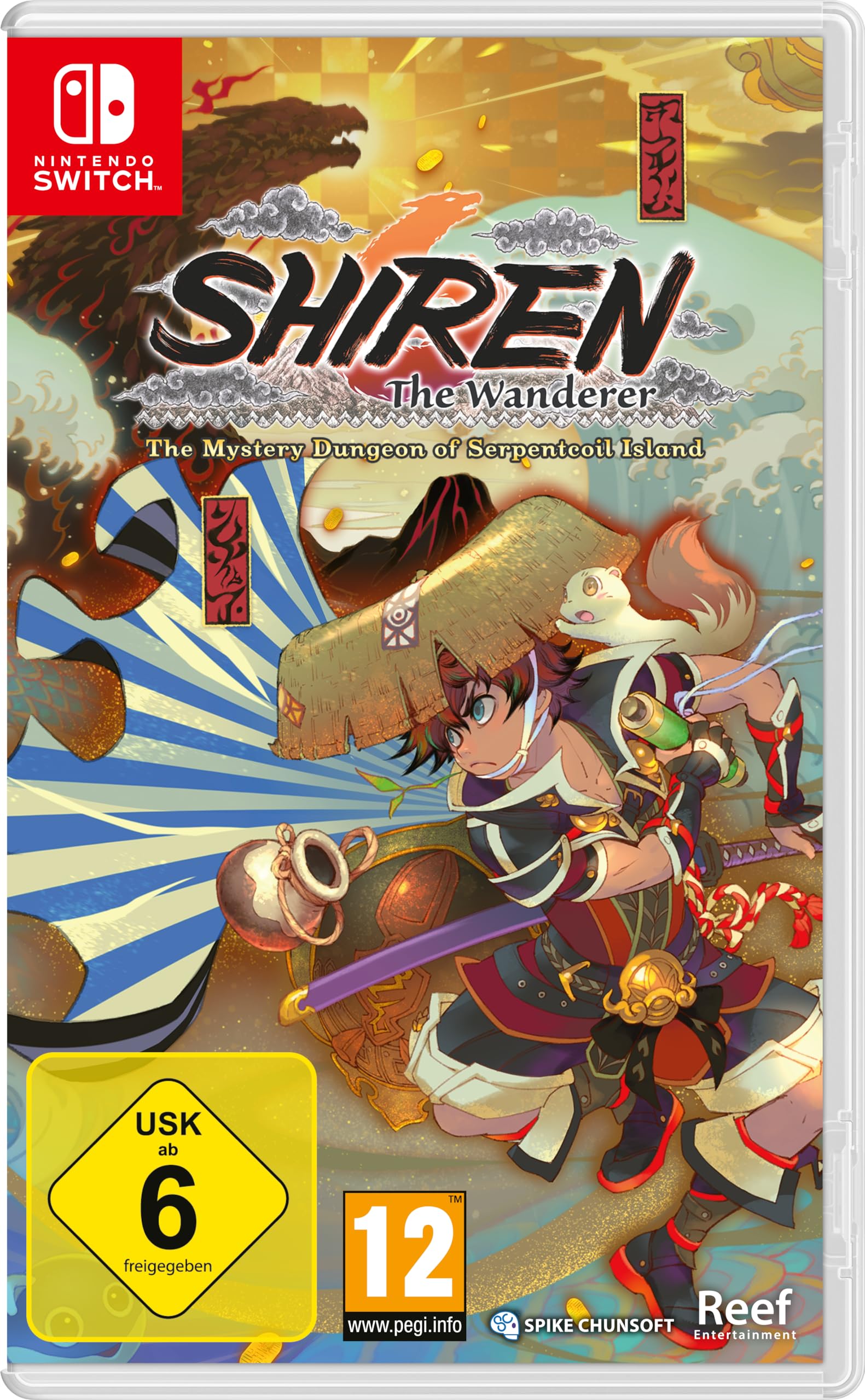 Shiren the Wanderer: The Mystery Dungeon of Serpentcoil Island /Switch