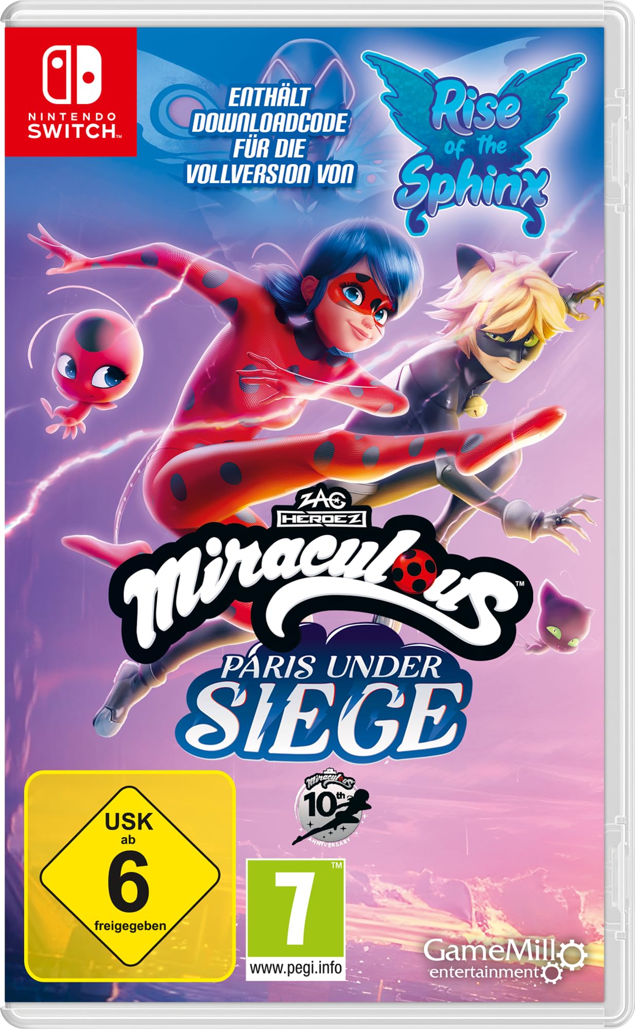 Miraculous Double Pack - Paris Under Siege/Rise of the Sphinx - [Nintendo Switch]