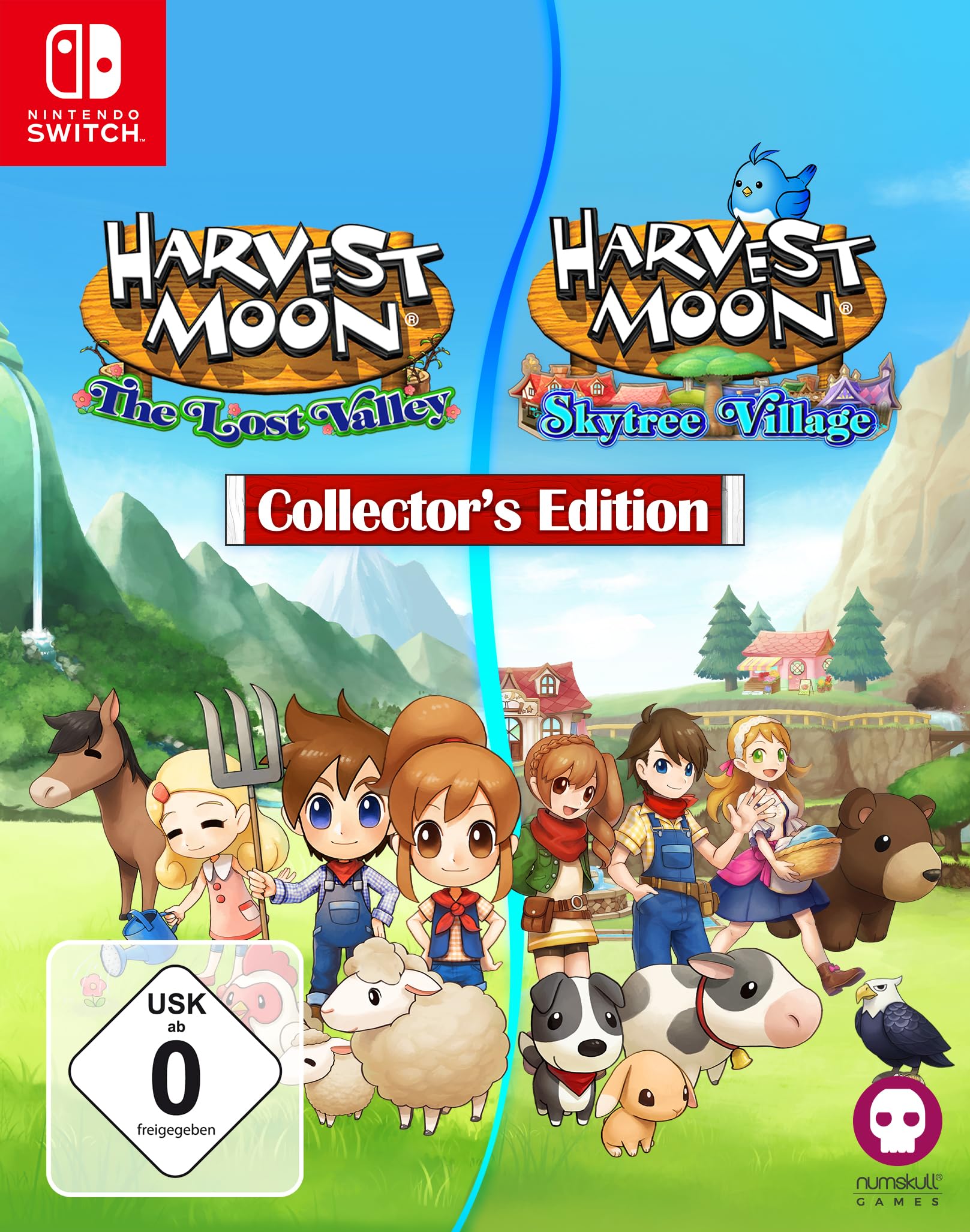 Numskull Games Limited Harvest Moon Collector Edition The Lost Valley & Skytree Village - [Nintendo Switch]