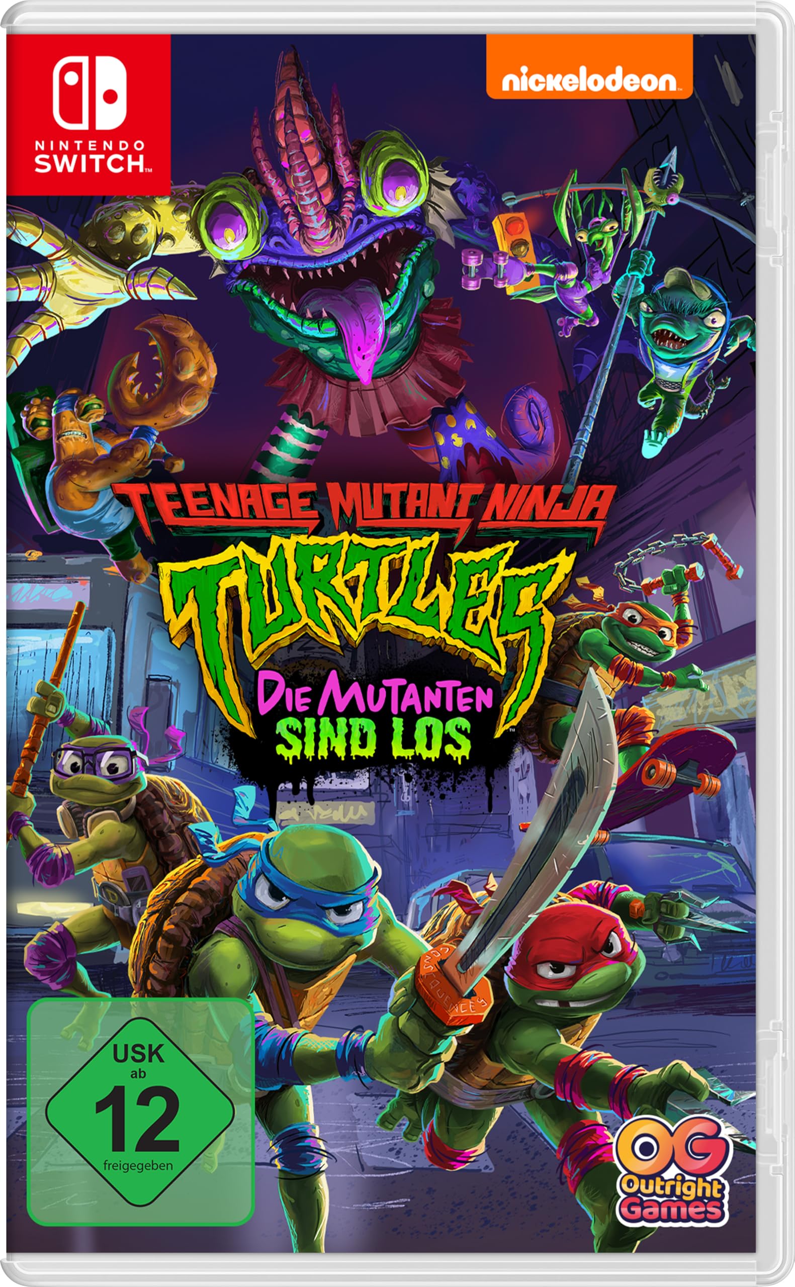 Teenage Mutant Ninja Turtles: Die Mutanten sind los - Switch