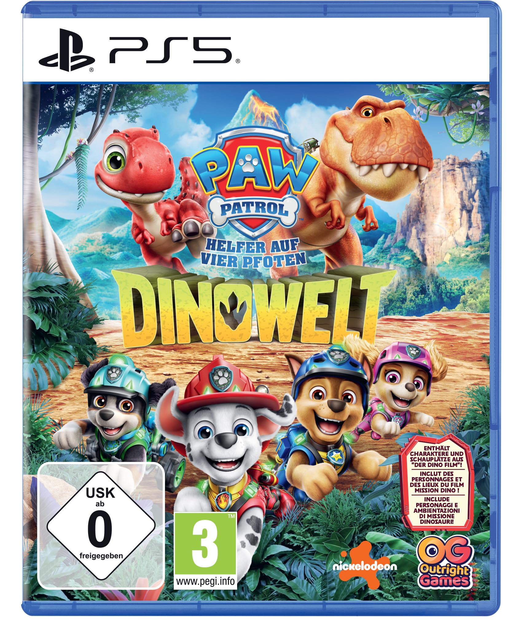 Paw Patrol - Helfer auf vier Pfoten: Dinowelt
