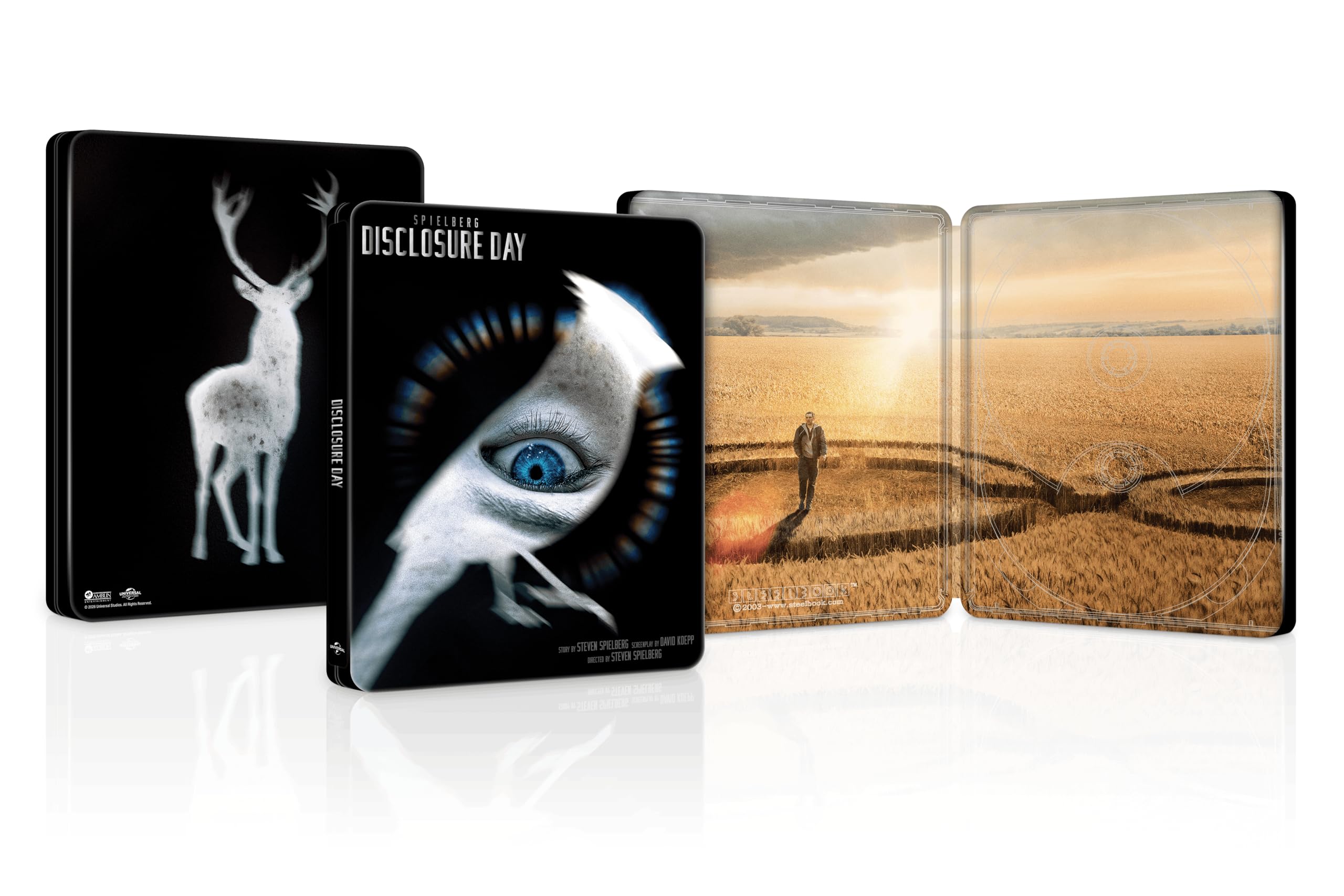 Disclosure Day [4K Ultra HD & Blu-Ray] Limited Edition Steelbook [Region B]