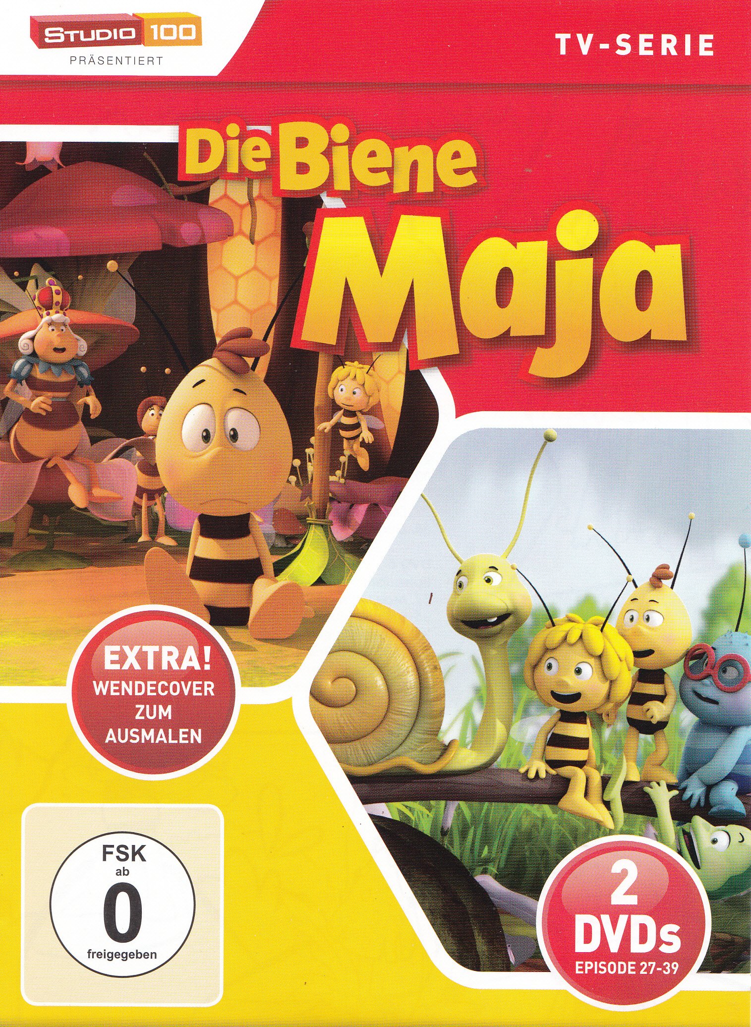 Die Biene Maja - Episoden 27-39 - Titelsong Helene Fischer - 2DVD [2 DVDs]