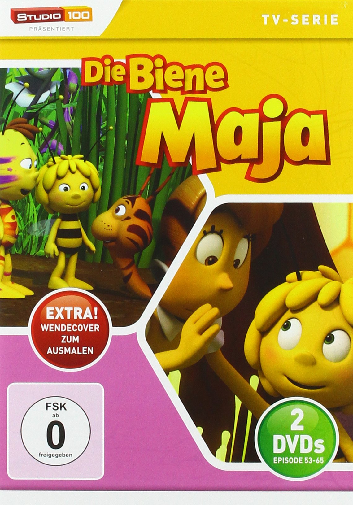 Die Biene Maja - Episoden 53-65 - Titelsong Helene Fischer - 2DVD [2 DVDs]