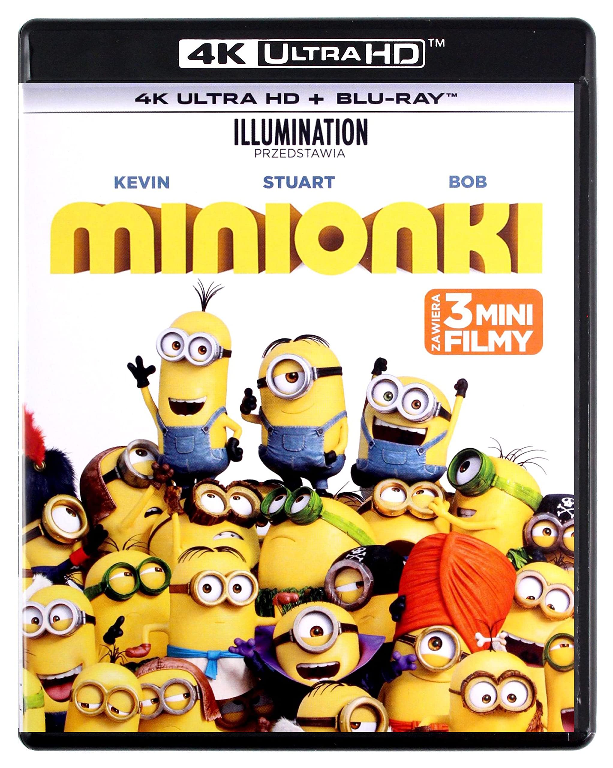 Minions [Blu-Ray 4K]+[Blu-Ray] [Region Free]