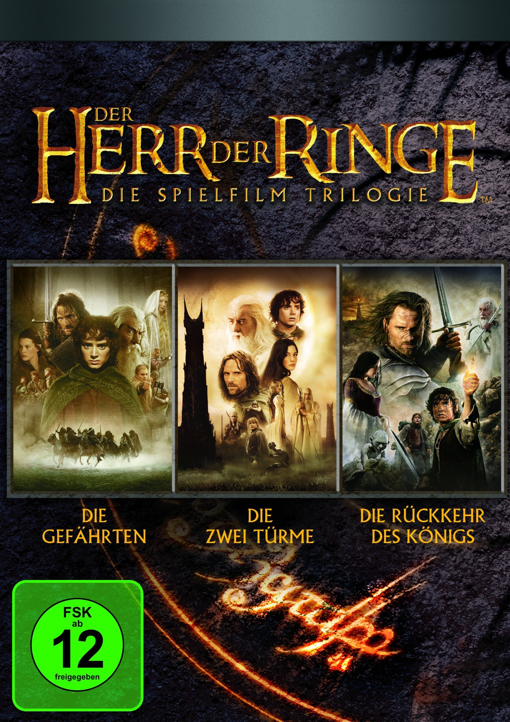 Der Herr der Ringe - Die Spielfilm Trilogie (Kinofilme) (6 DVDs)