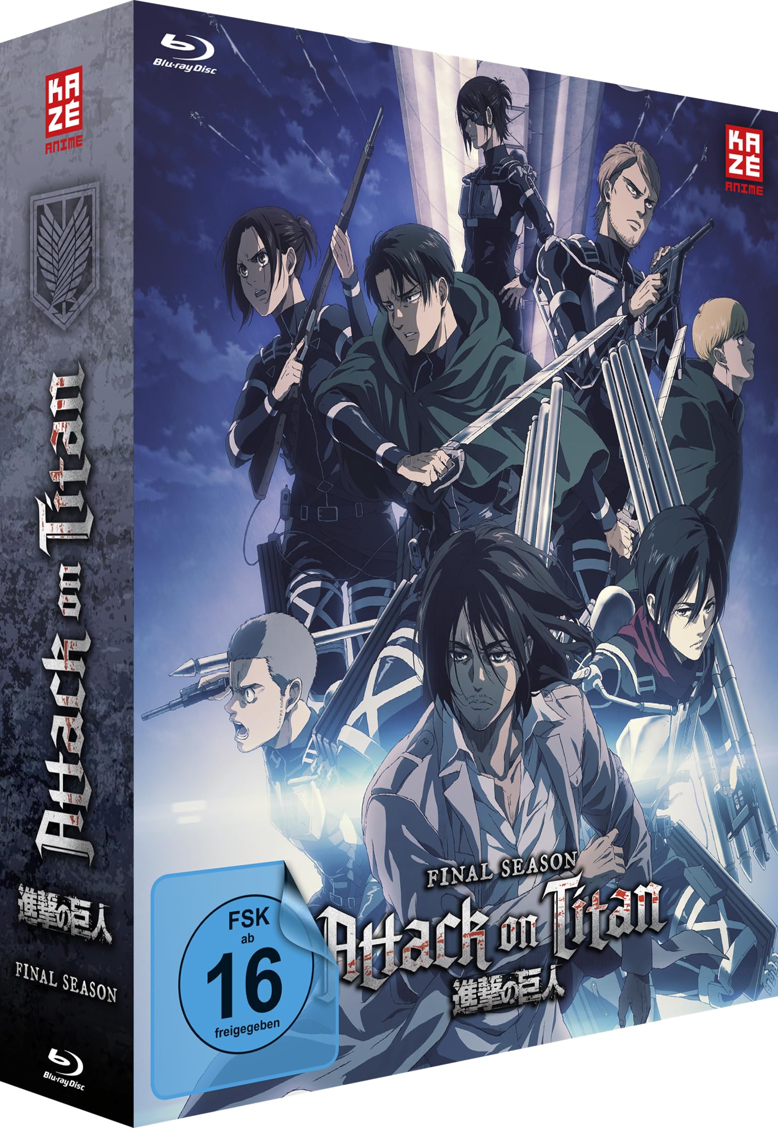 Attack on Titan Final Season - Staffel 4 - Vol.1 - [Blu-ray] mit Sammelschuber