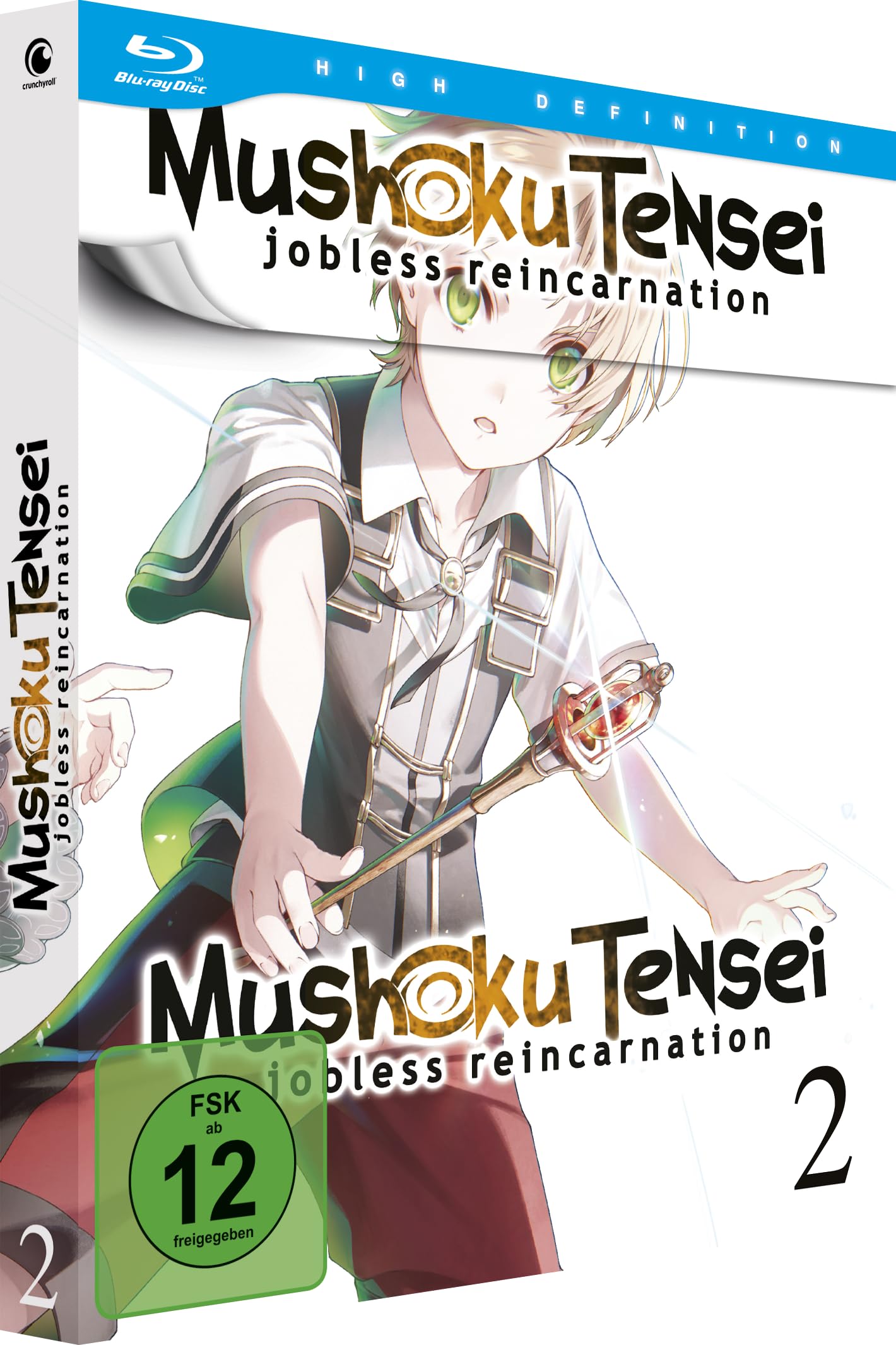 Mushoku Tensei: Jobless Reincarnation - Staffel 1 - Vol.2 - [Blu-ray]