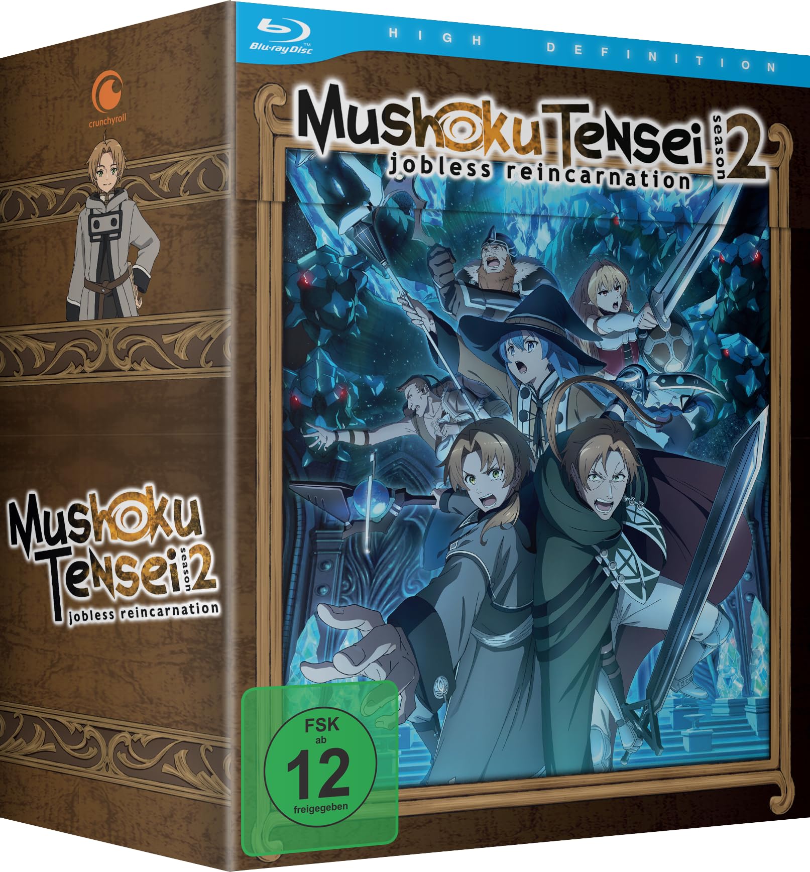 Mushoku Tensei: Jobless Reincarnation - Staffel 2 - Vol.1 - [Blu-ray] mit Sammelschuber