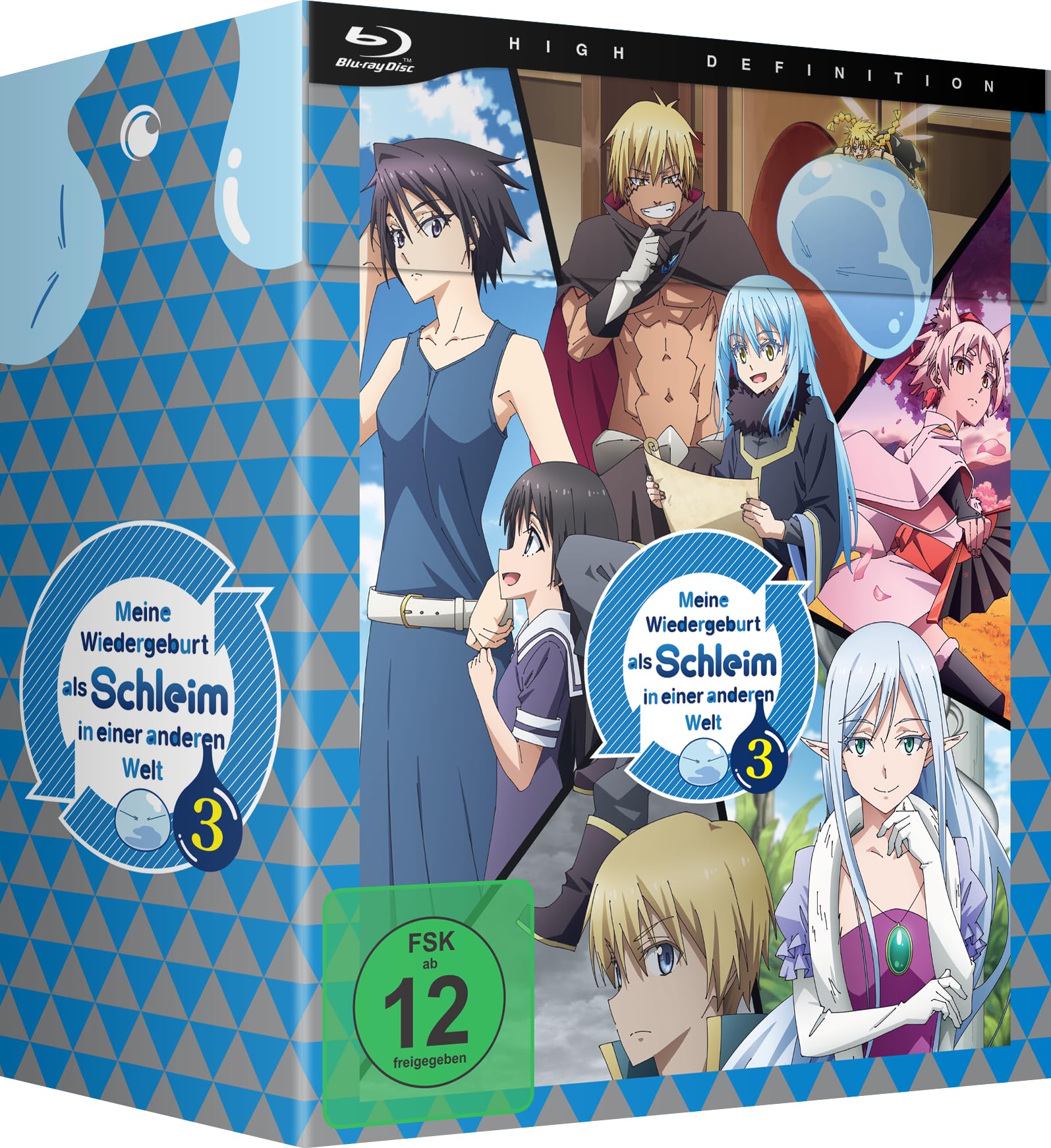 Meine Wiedergeburt als Schleim in einer anderen Welt - Staffel 3 - Vol.1 - [Blu-ray] mit Sammelschuber