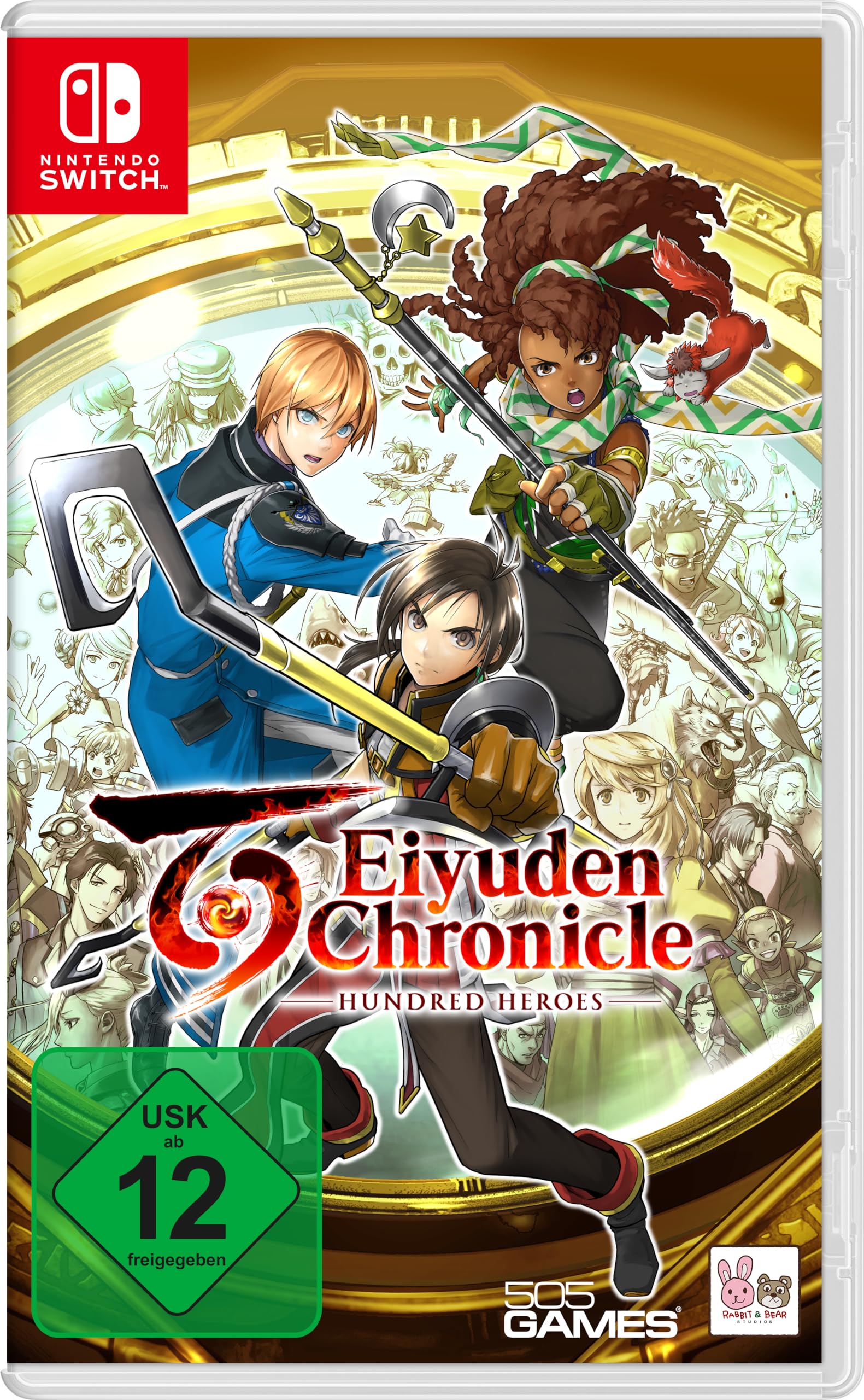 505 Games S.p.A Eiyuden Chronicles: Hundred Heros - [Nintendo Switch]