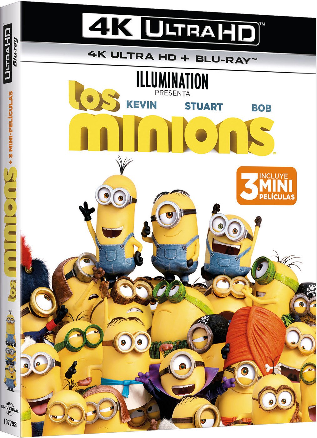 Minions [4k Ultra-HD + Blu-Ray] (Minions, Spanien Import, siehe Details für Sprachen)