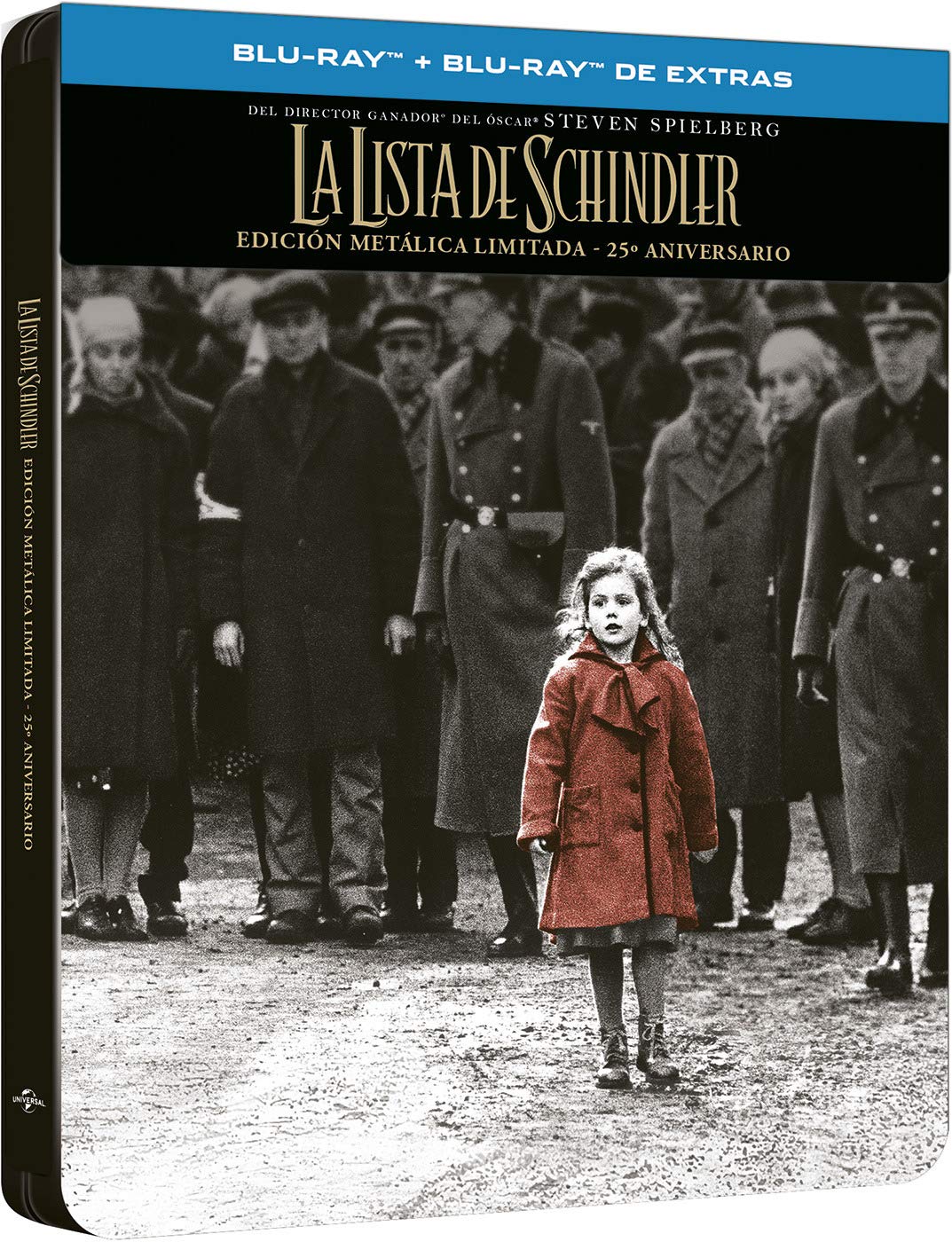 Schindlers Liste - Limited Steelbook (Import inkl. deutschem Ton)