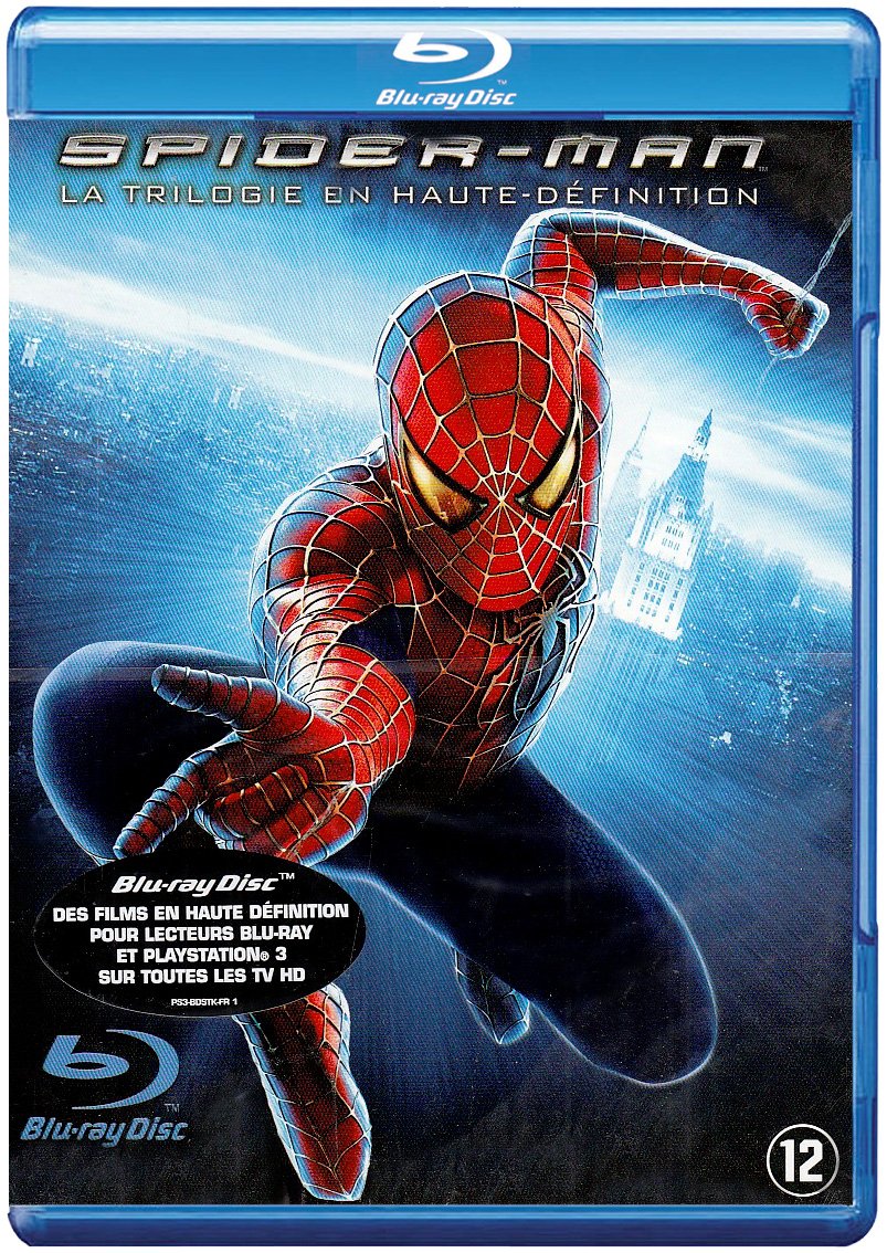 Spiderman 1-2-3 [Blu-ray] [Import belge]