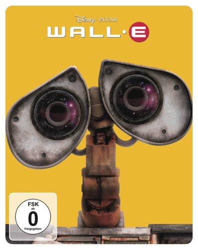 Wall-E, Der Letzte räumt die Erde auf, Steelbook, 1 Blu-ray: Für Hörgeschädigte geeignet. Ausgezeichnet mit dem Golden Globe 2009, Oscar 2009 für den Besten Animationsfilm und BAFTA-Award 2009.USA