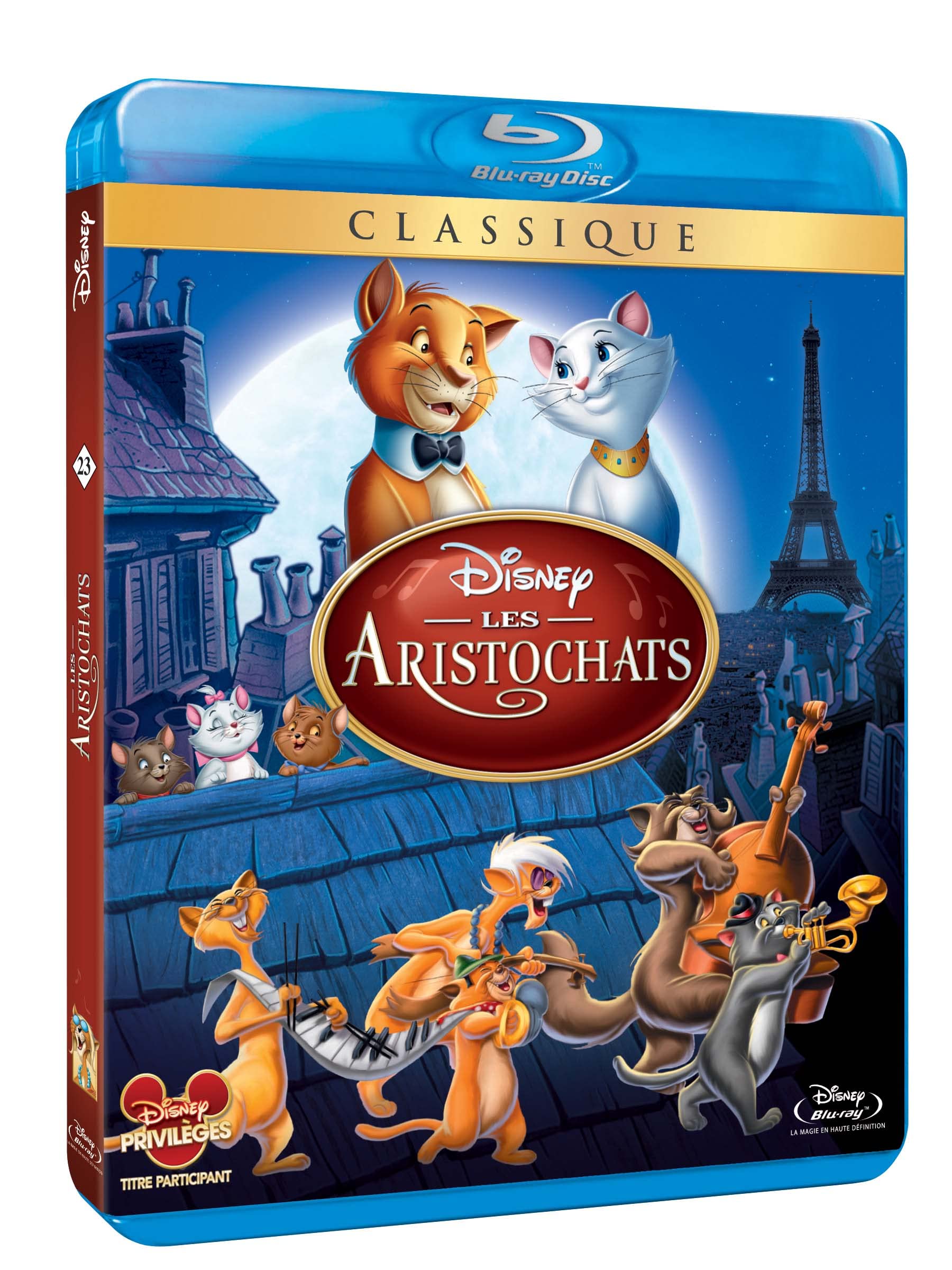 Les aristochats [Blu-ray] [FR Import]
