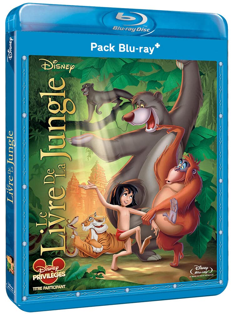 Coffret le livre de la jungle [Blu-ray] [FR Import]