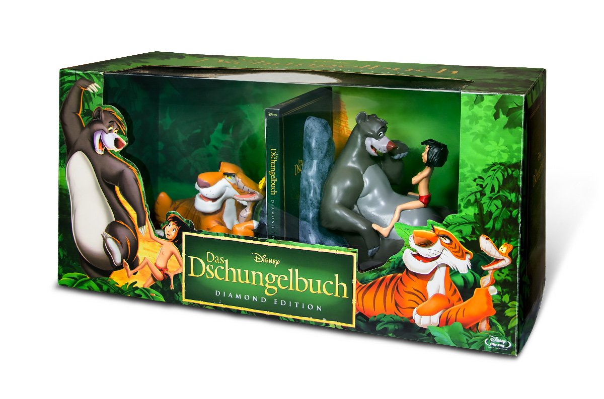 Das Dschungelbuch - Diamond Edition 2013 (inkl. Buchstützen) [Blu-ray]
