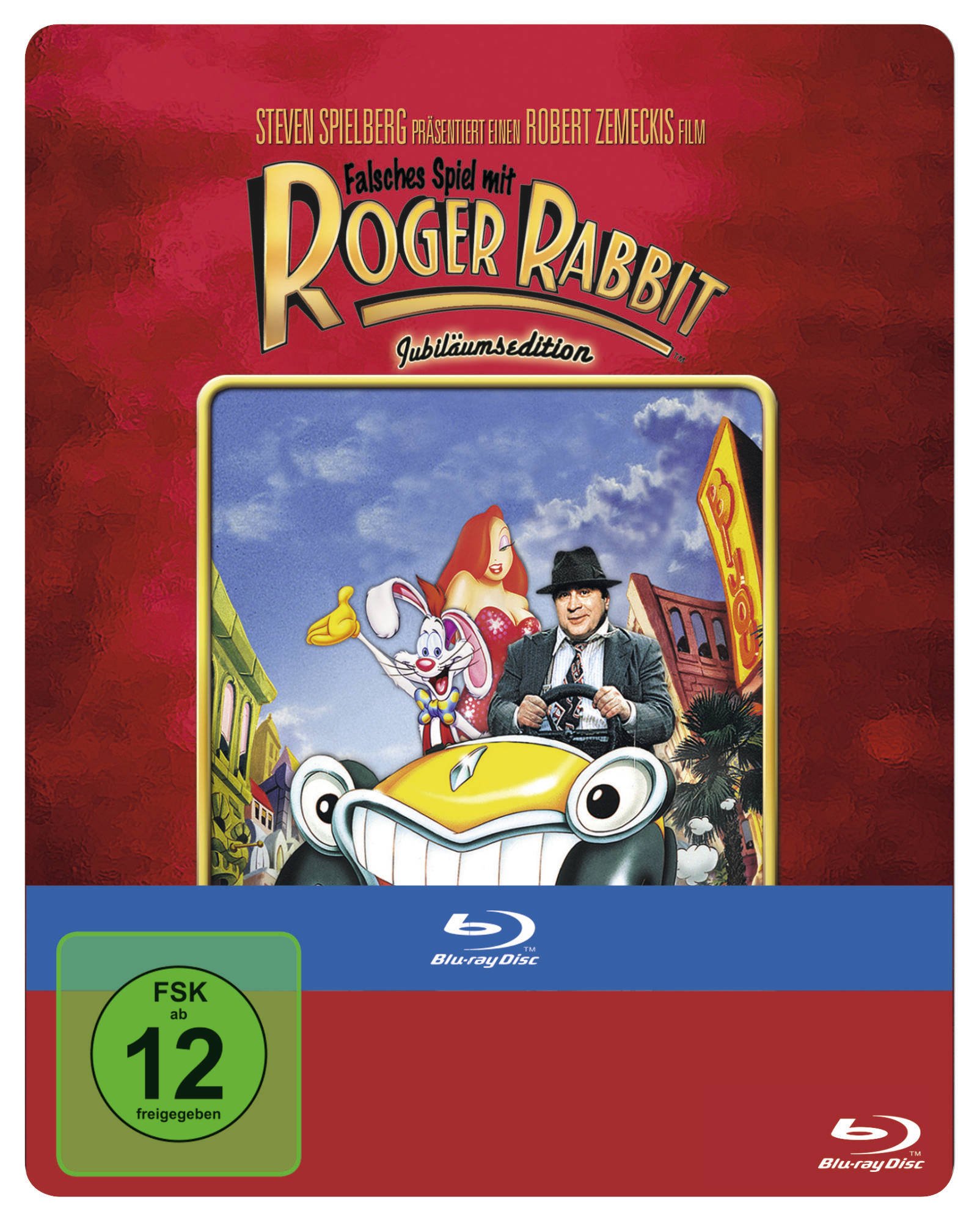 Falsches Spiel mit Roger Rabbit (Jubiläumsedition) (Steelbook) [Blu-ray]