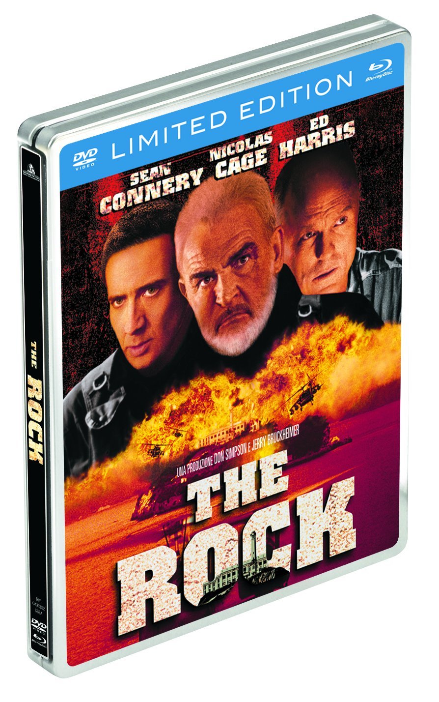The Rock - Exklusiv Limited Steelbook Uncut Edition (inkl. Deutscher Tonspur) DVD - Blu-ray