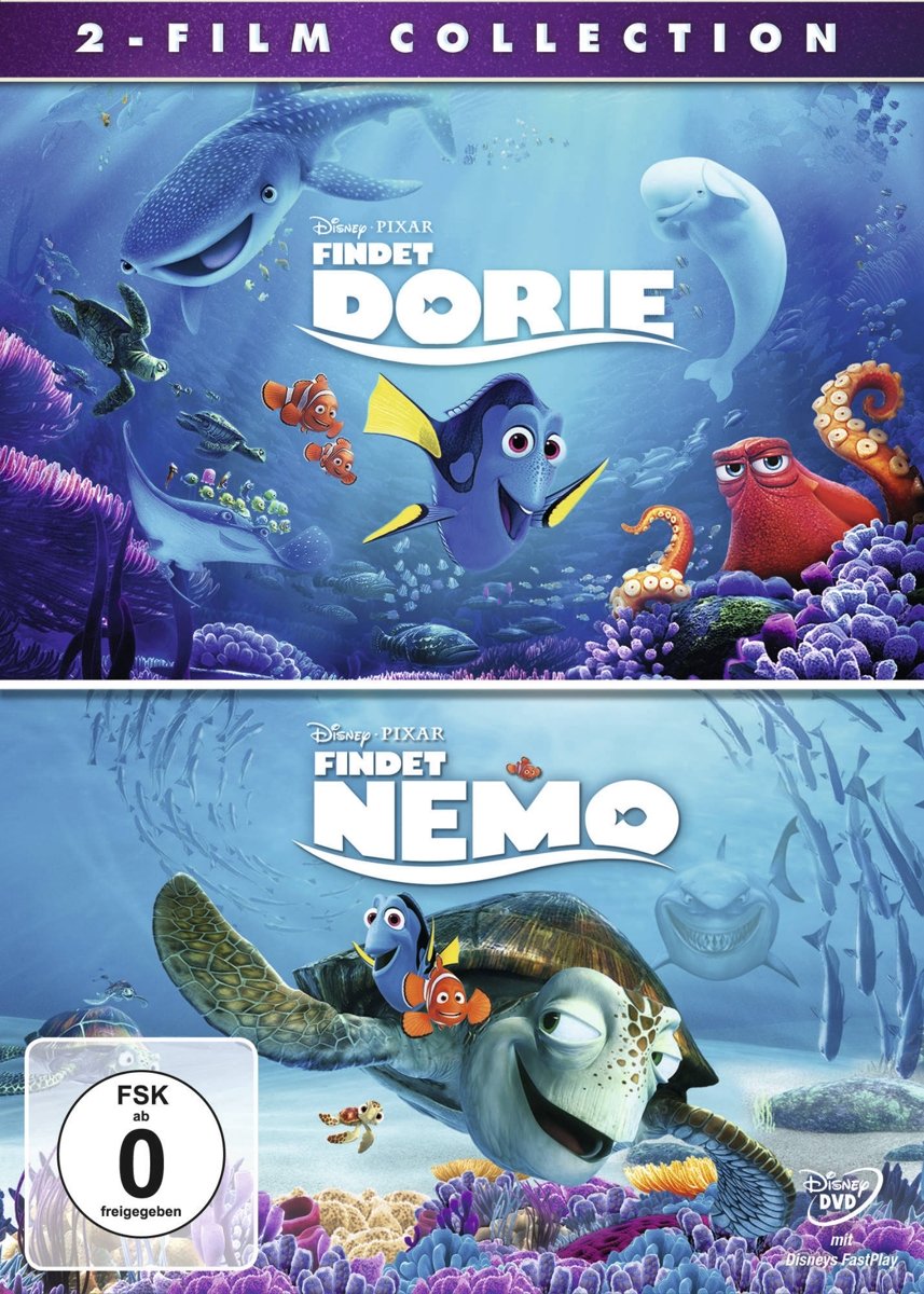 Findet Dorie / Findet Nemo [2 DVDs]