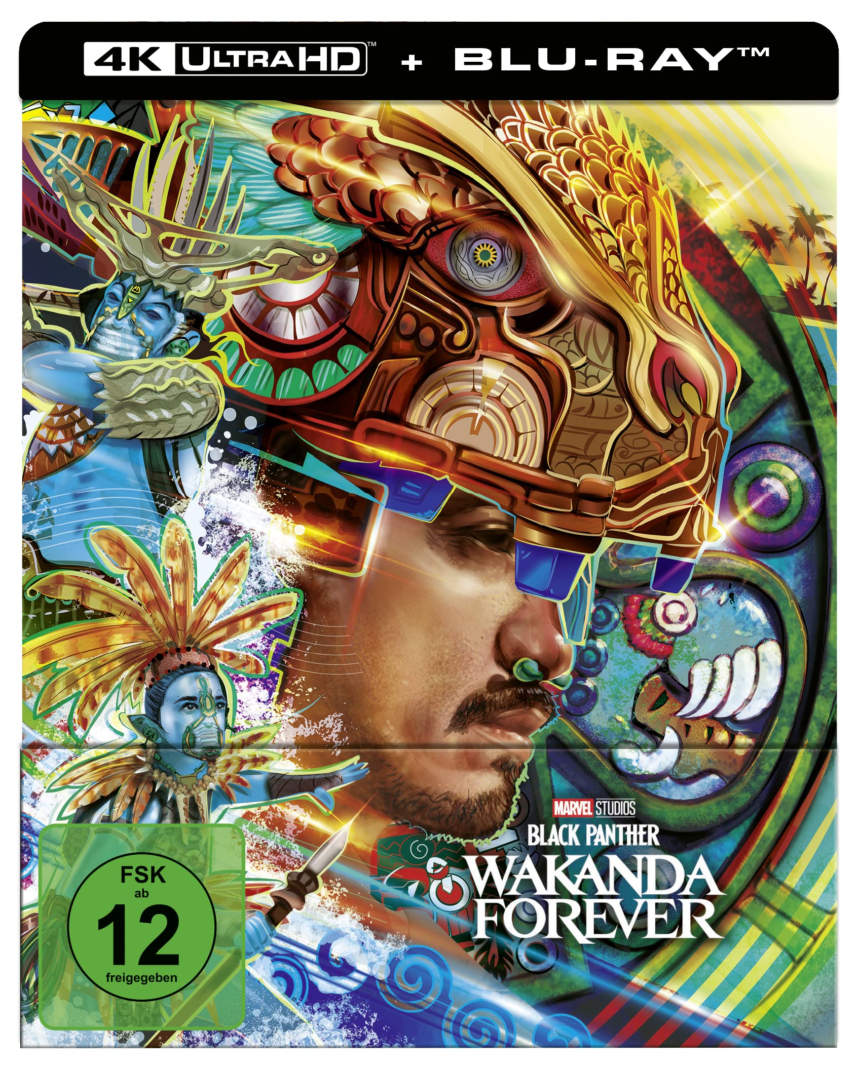 Black Panther: Wakanda Forever 4K UHD Edition (Steelbook - Motiv: Talokan)