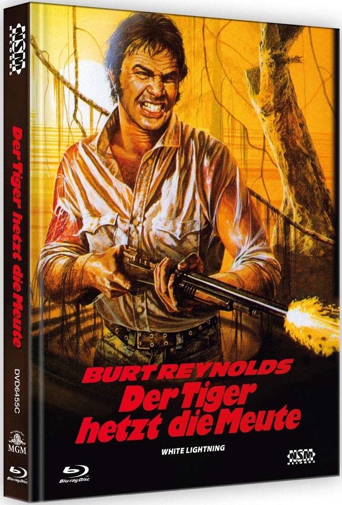 Der Tiger hetzt die Meute - White Lightning [Blu-Ray+DVD] - uncut - auf 222 Stück limitiertes Mediabook Cover C