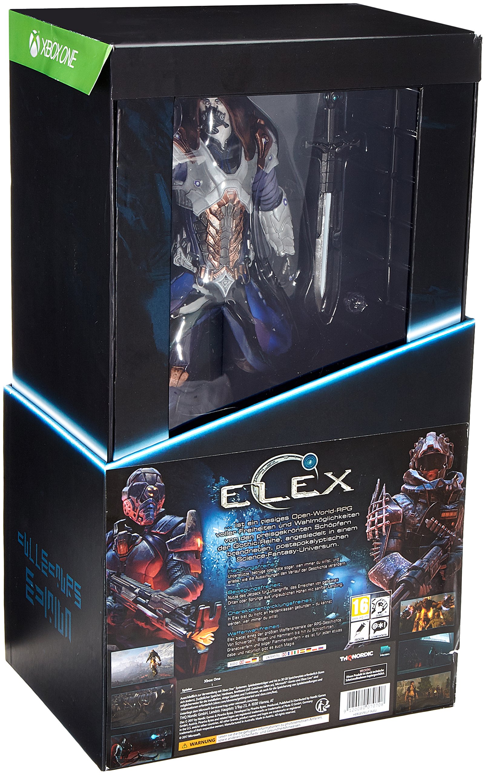 Elex [Collector's Edition inkl. Figur, Weltkarte, Amulett, Soundtrack, Artbook, Handbuch, Making of CD]