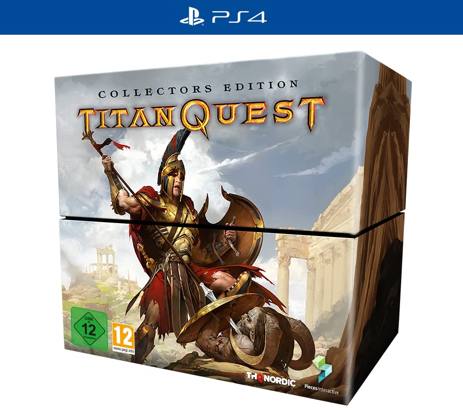 Titan Quest [Collector's Edition inkl. Immortal Throne DLC, Helmet Replica, Notepad]