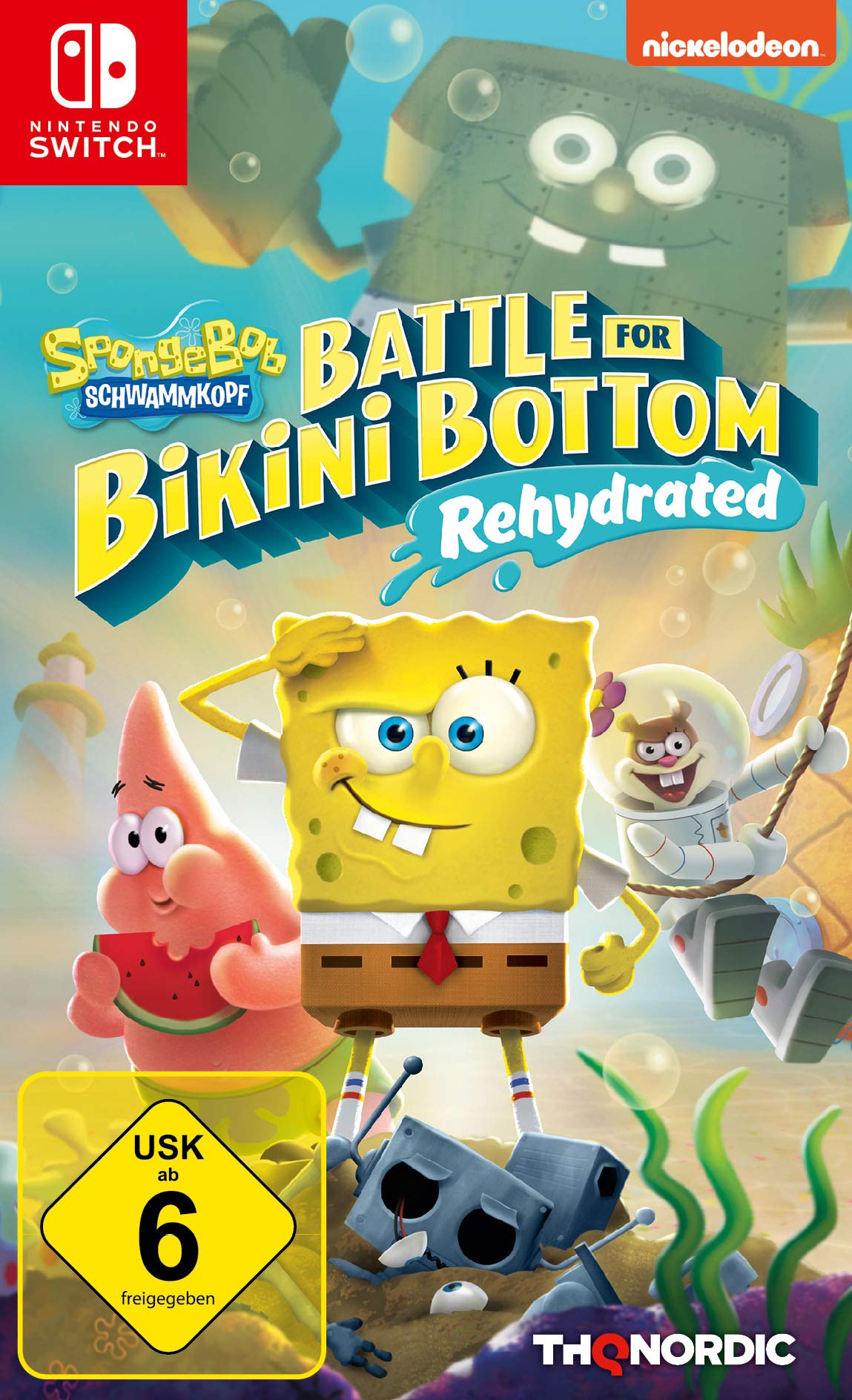 Spongebob Schwammkopf: Battle for Bikini Bottom - Rehydrated (Switch)