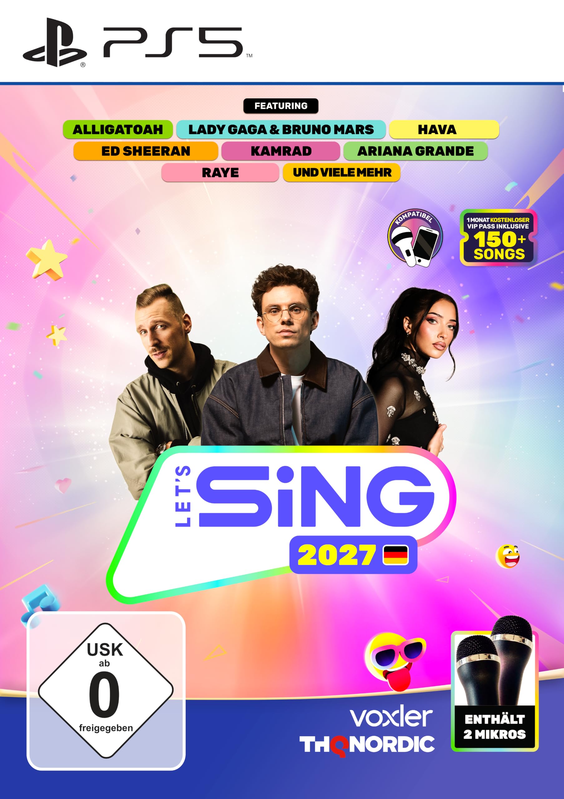 Let's Sing 2027 2 Mic Bundle - PlayStation 5
